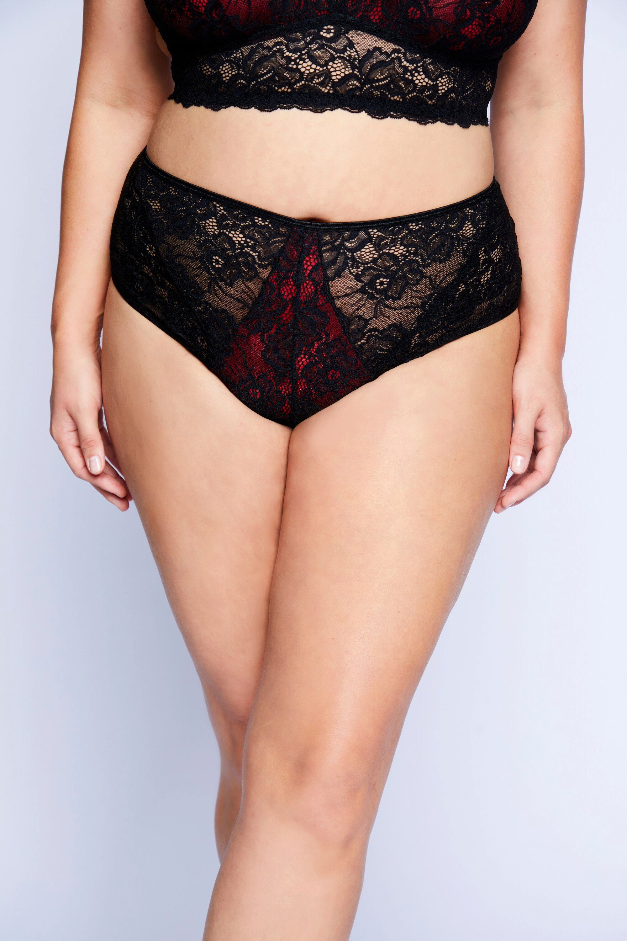Ulla Popken Slip Taillenslip Ouvert Criss-Cross günstig online kaufen