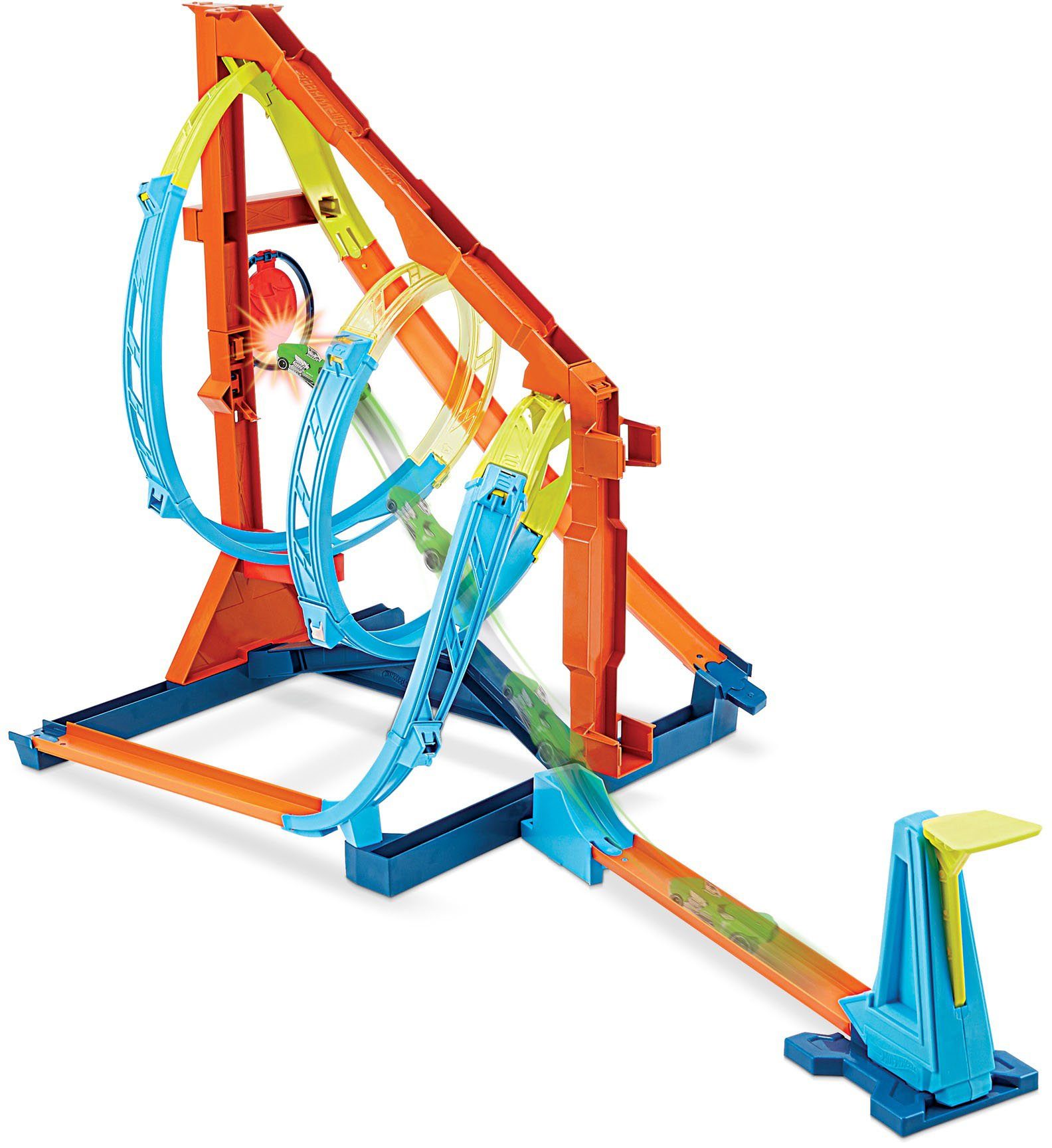 Hot Wheels SpielzeugGartenset »RennbahnSet Corkscrew Twist«
