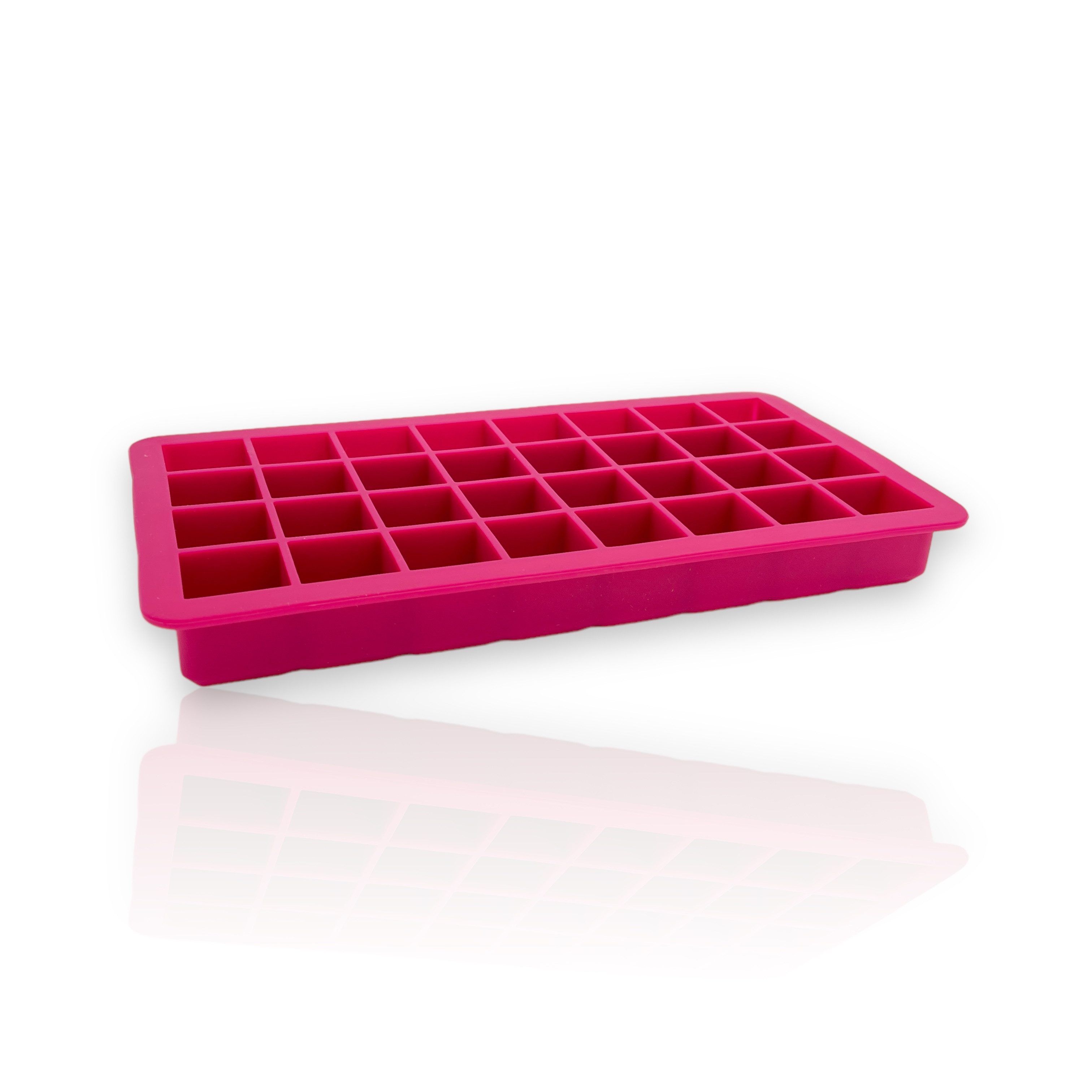 Lurch Eiswürfelform Eiswürfelbereiter Würfel 2 x 2 cm Fuchsia