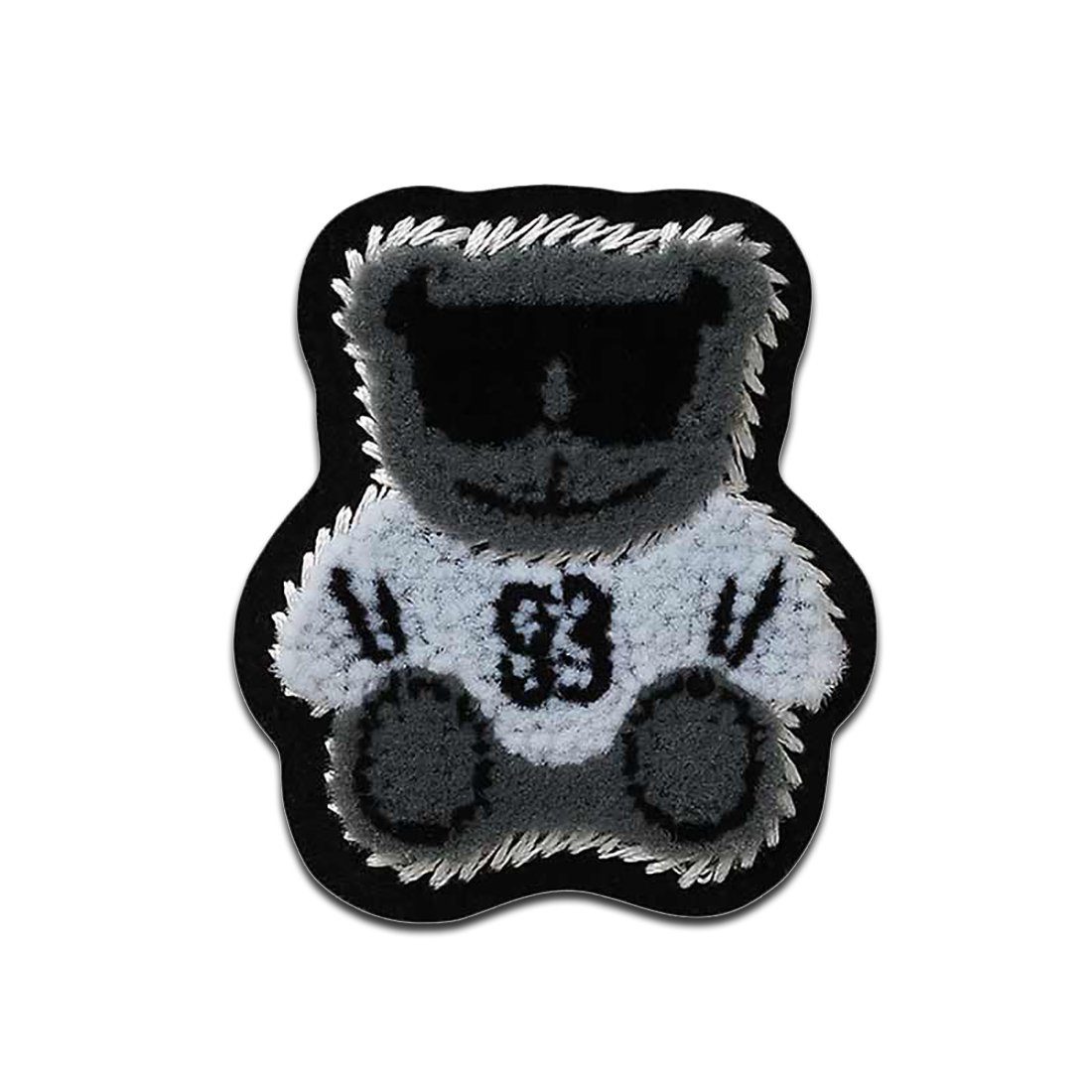 Mono-Quick Aufnäher Bügelbild, Aufbügler, Applikationen, Patches, Flicken, zum aufbügeln, PES, Teddy 93 flauschig - Größe: 4,5 x 3,9 cm