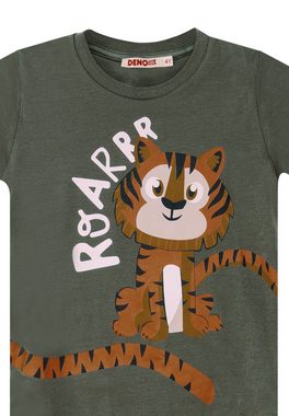 Denokids Trainingsanzug Roar Tiger (2-tlg), mit Tiger-Print