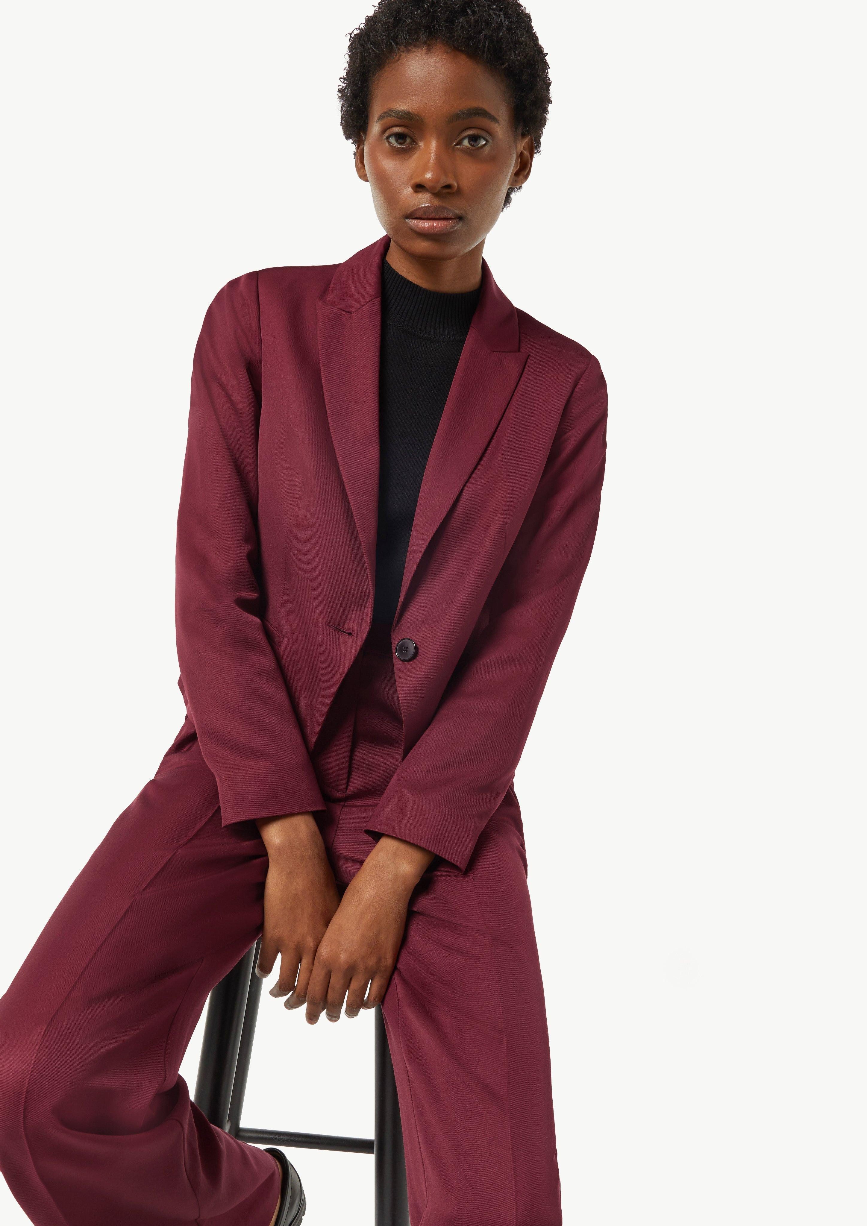 Comma Blusenblazer Kurzer Blazer mit Reverskragen günstig online kaufen