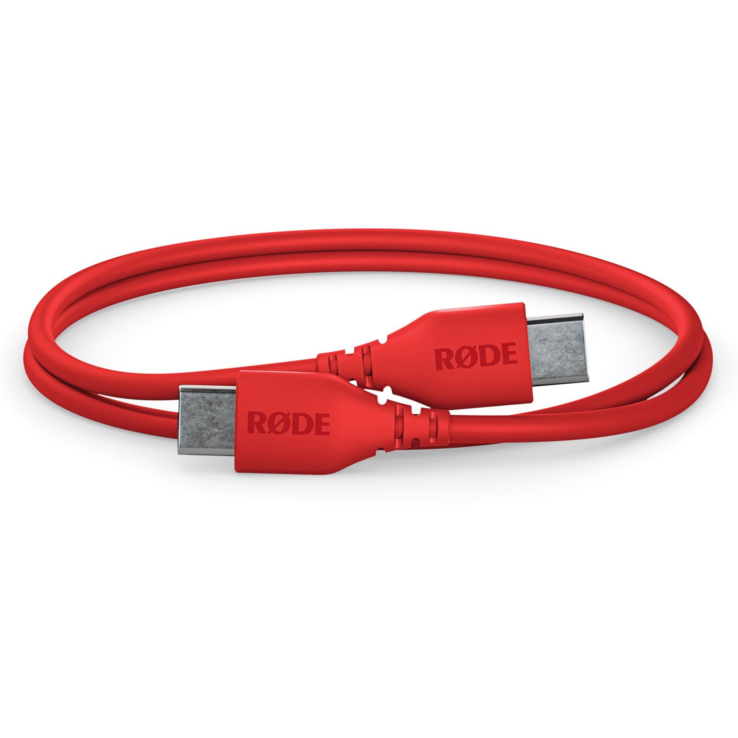 RØDE Rode USB-Kabel SC22-R USB-C auf USB-C Kabel 30cm Rot USB-Kabel, USB-C, auf USB-C (30 cm), Hochwertig und gut abgeschirmt