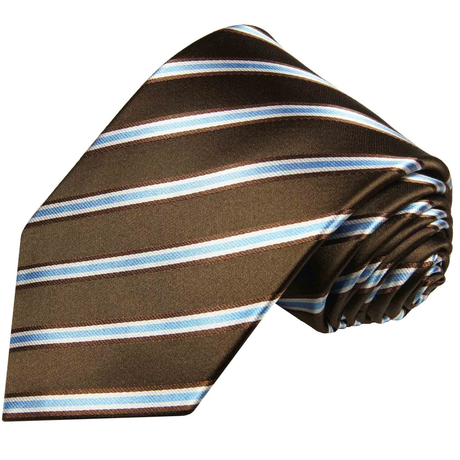 Paul Malone Krawatte Designer Seidenkrawatte Herren Schlips modern gestreif günstig online kaufen