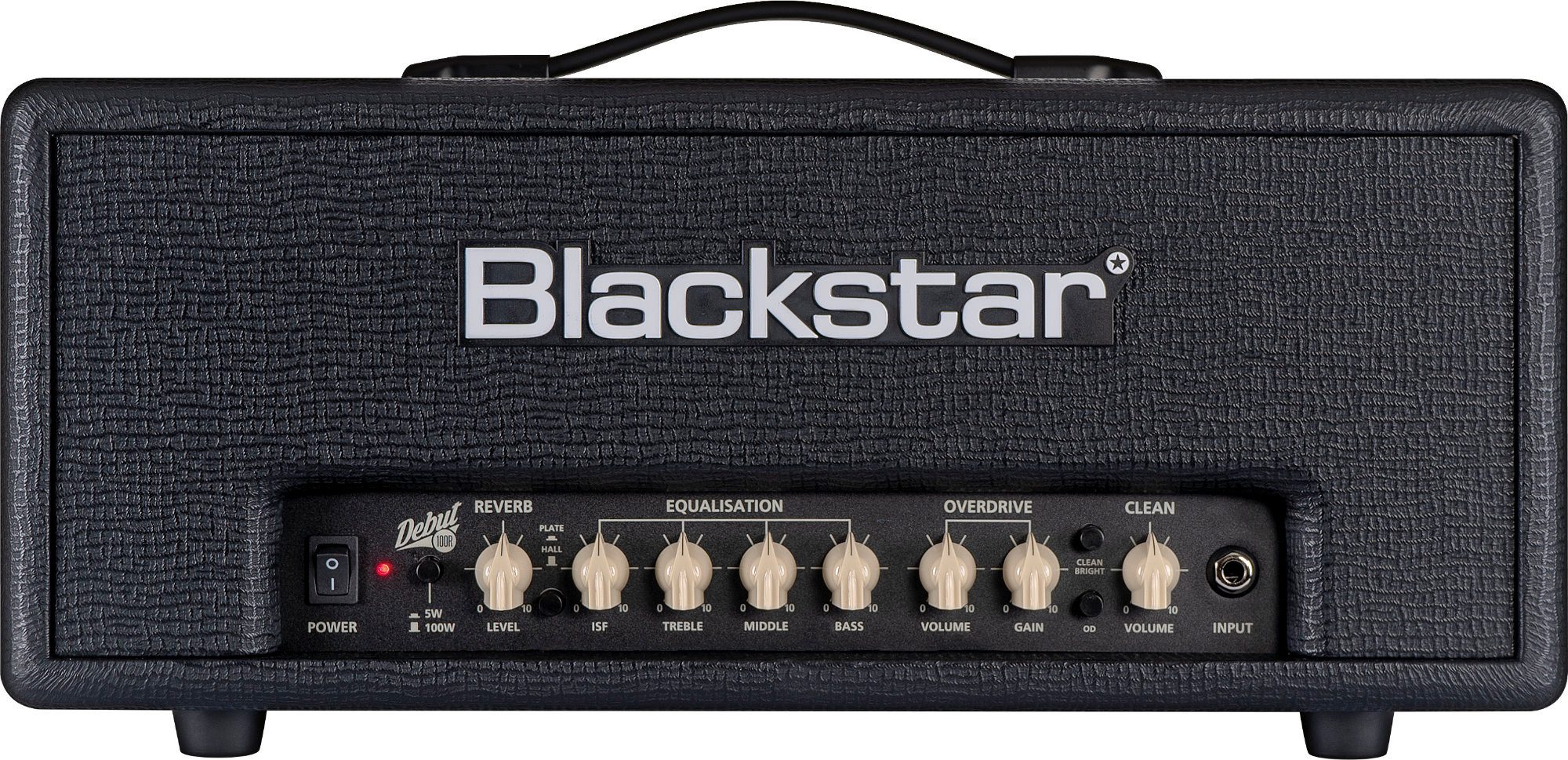 Blackstar Debut 100RH Gitarrenverstärker-Topteil Black Verstärker (Anzahl Kanäle: 2, 100 W, 100 auf 5 Watt reduzierbar)