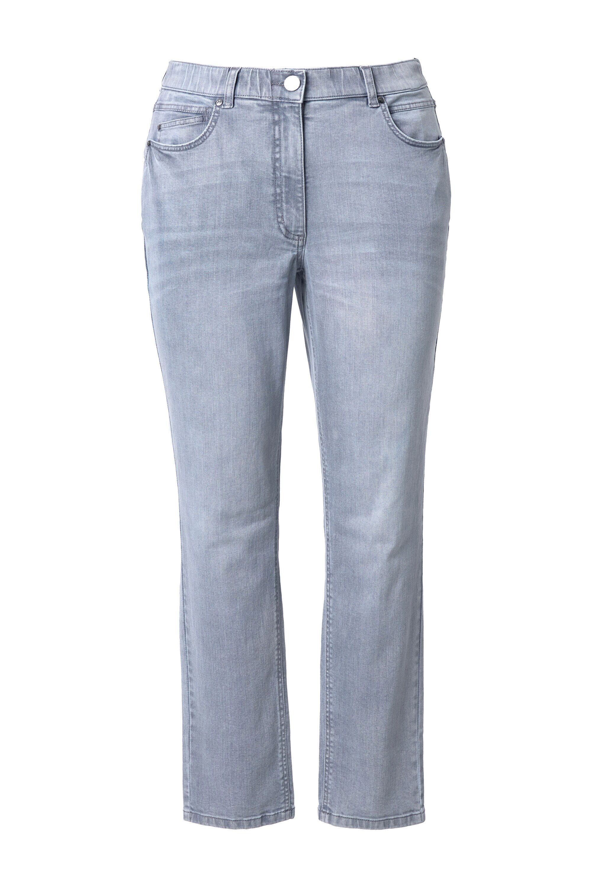 Ulla Popken Regular-fit-Jeans Jeans Mia Komfortbund 5-Pocket-Hose günstig online kaufen