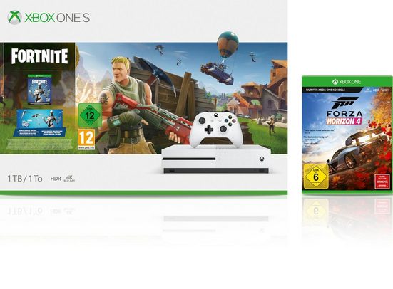 Xbox One 1TB (Bundle, inkl. Fortnite Bundle digitale