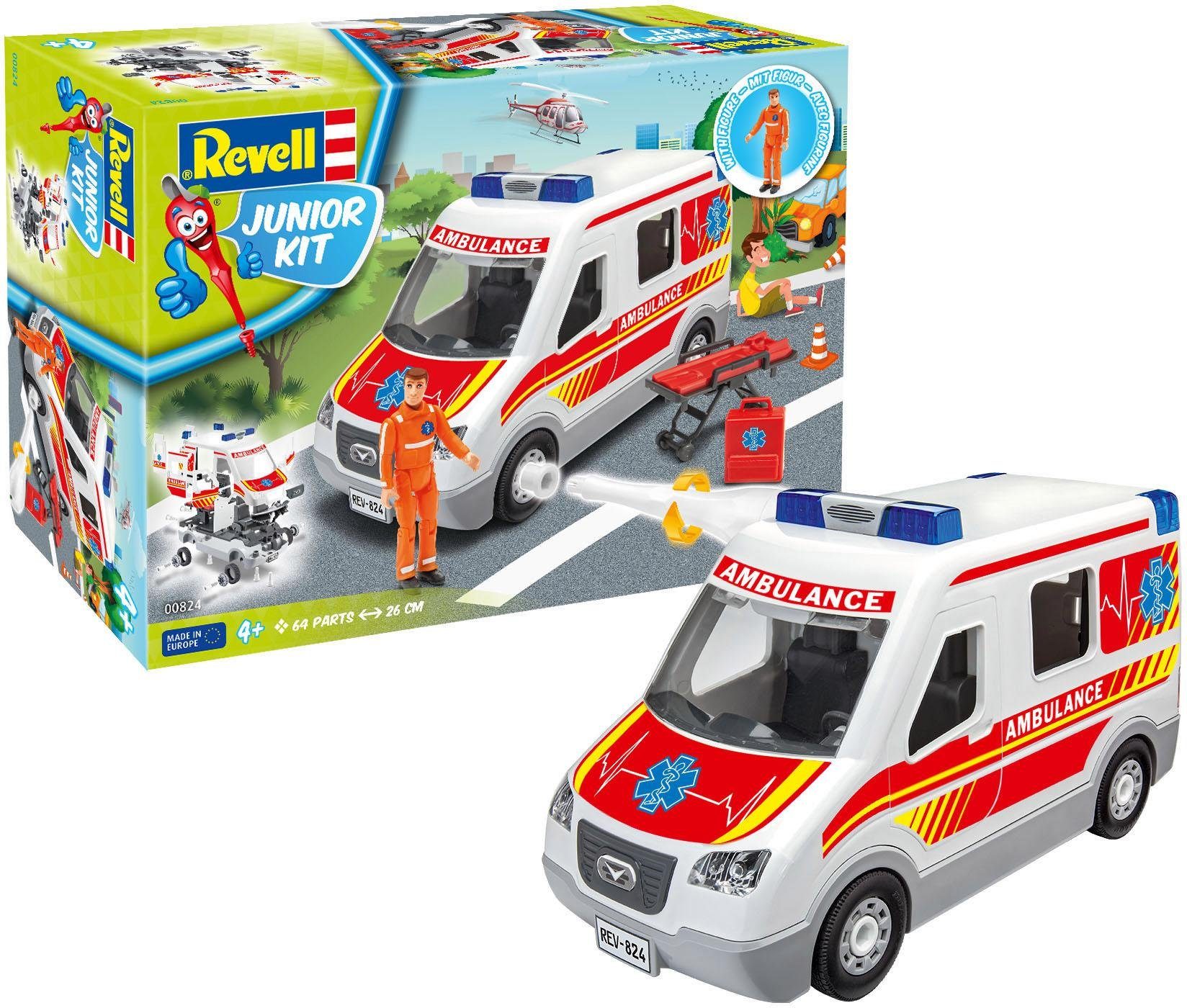 Image of Revell® Modellbausatz »Junior Kit, Rettungswagen«, Maßstab 1:20, Made in Europe