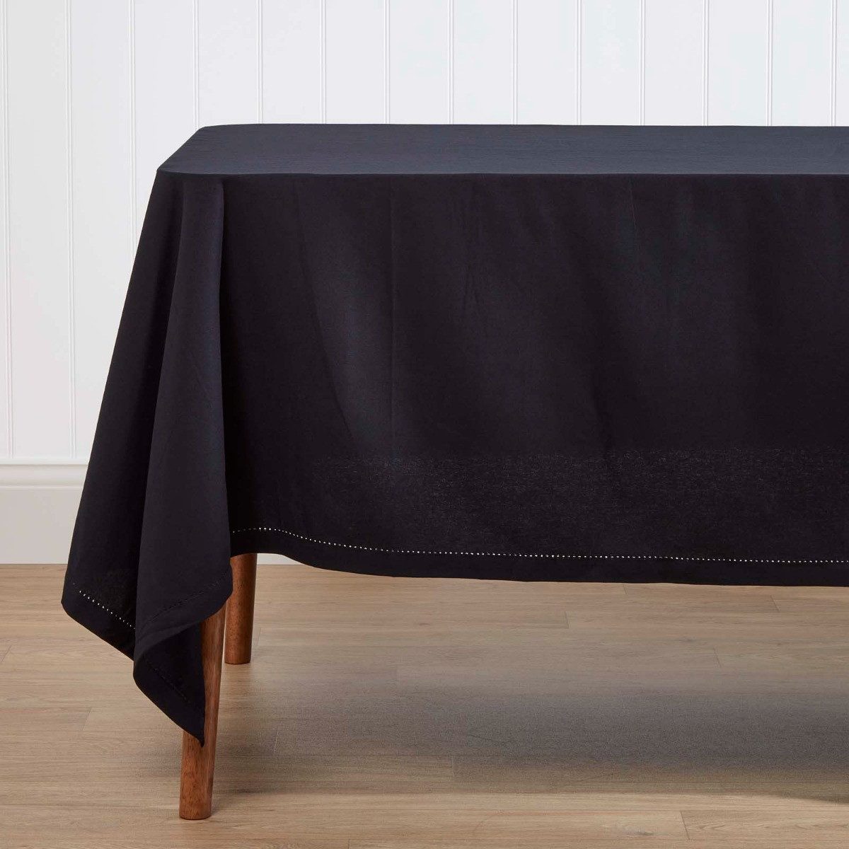 Homescapes Tischdecke Tischdecke schwarz – 137 günstig online kaufen