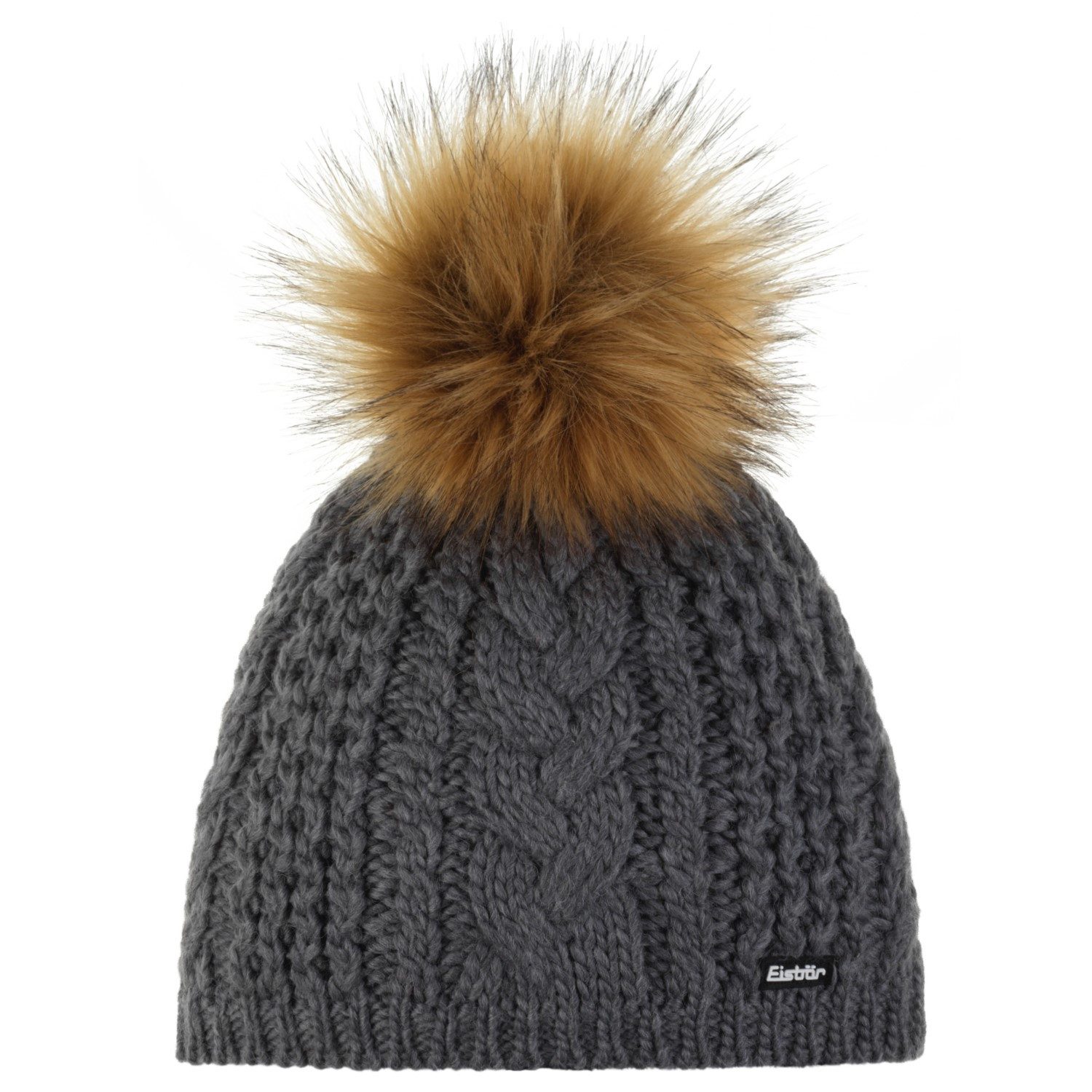 Strickmütze Afra Lux Mütze mit Bommel