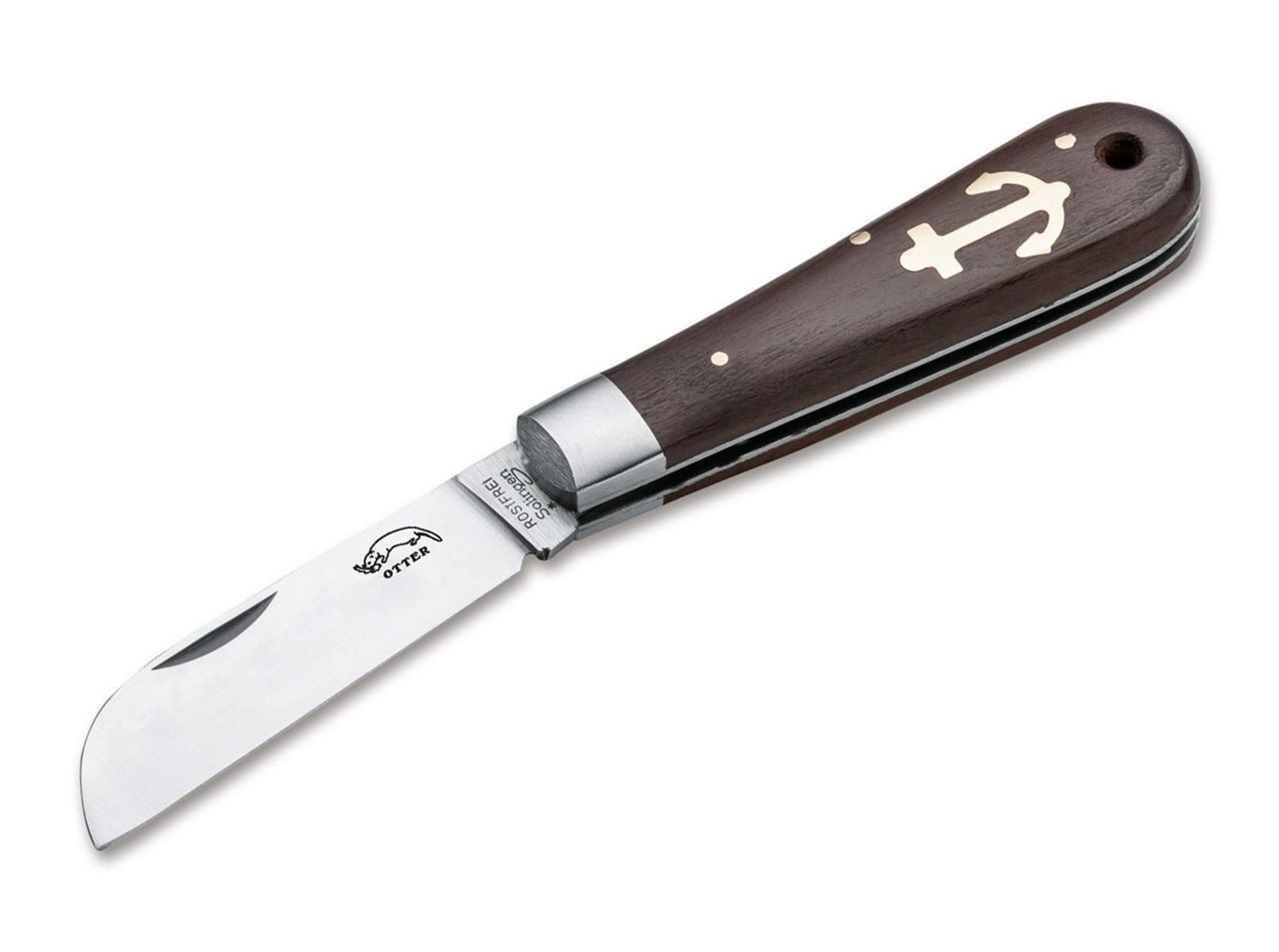 Otter Ножі Кишенькові ножі Otter Anker-Messer OT174 R m.L., Klein, 4034, Grenadill