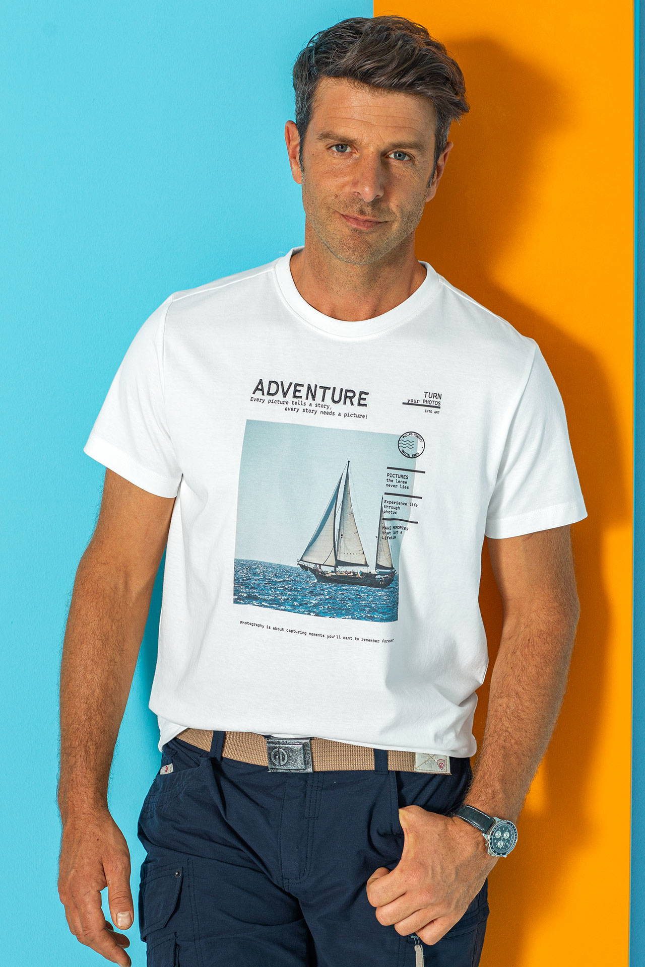 BASEFIELD Print-Shirt