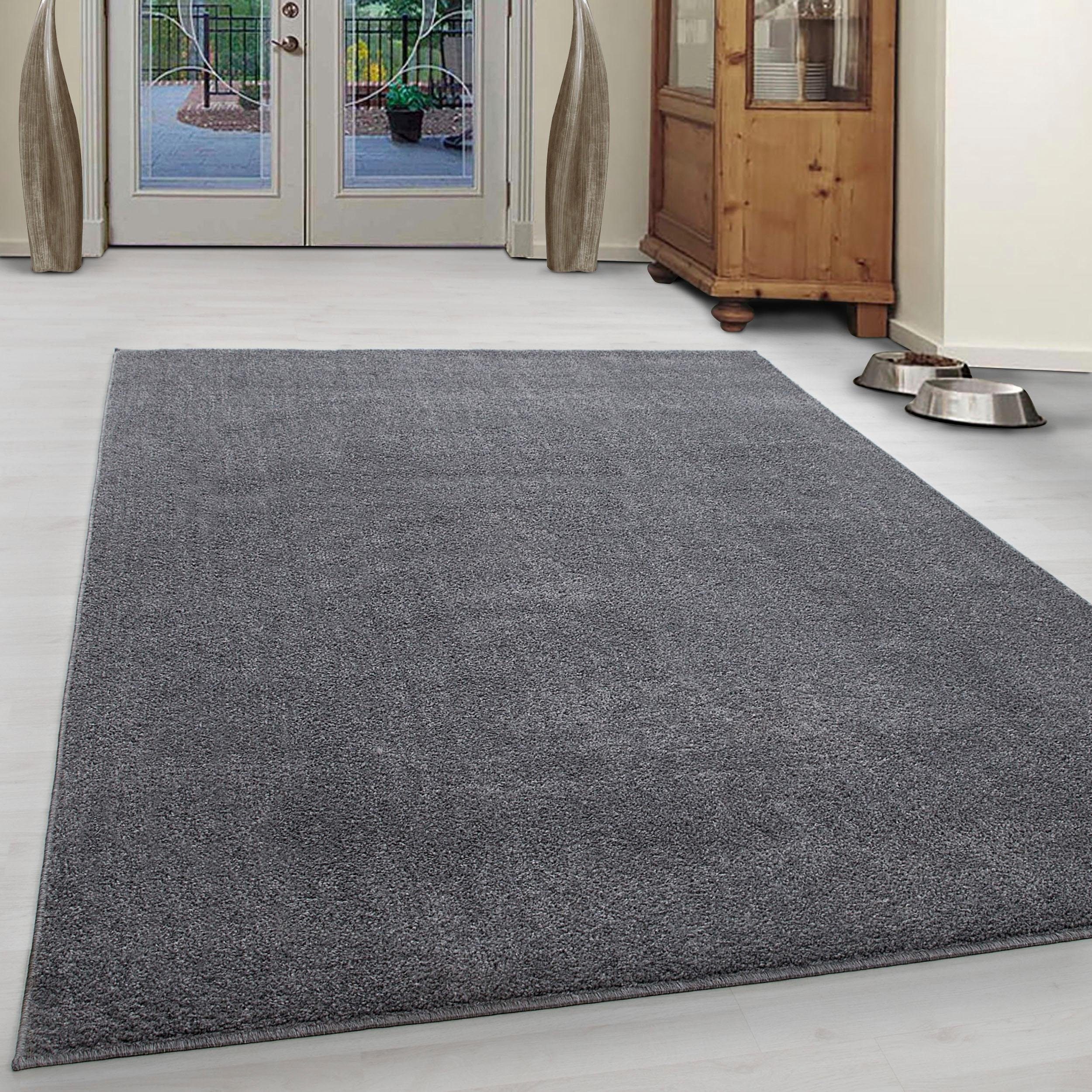 Teppich »ATA«, Ayyildiz Teppiche, rechteckig, Höhe 10 mm, ideal für  Wohnzimmer & Schlafzimmer, Kurzflorteppich, uni, große Farbauswahl, robust  und strapazierfähig online kaufen | OTTO