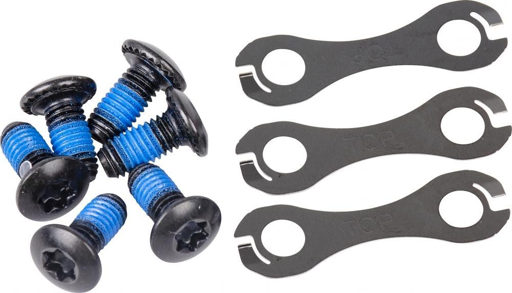 Shimano Scheibenbremssattel SHIMANO Befestigungsschrauben Bremsscheibe SM-RT76 6-Loch - sicherer H