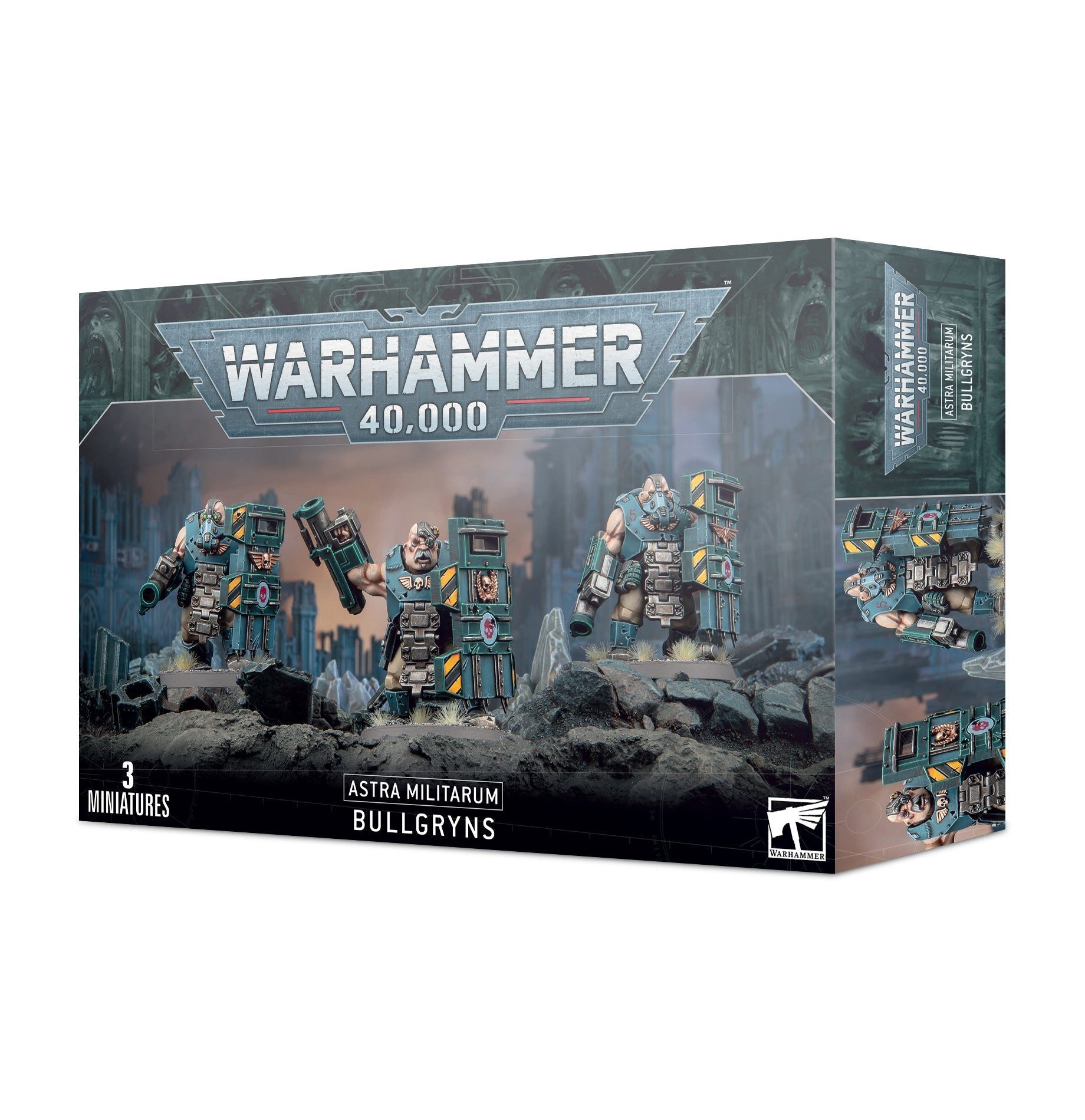 Spielfigur Warhammer 40.000 Astra Militarum Bullgryns