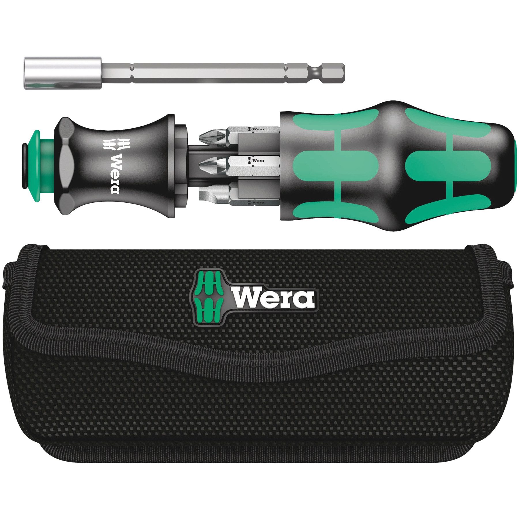 Wera Bit-Schraubendreher WERA Werkzeug-Set, 05134491001, Kraftform Kompakt günstig online kaufen