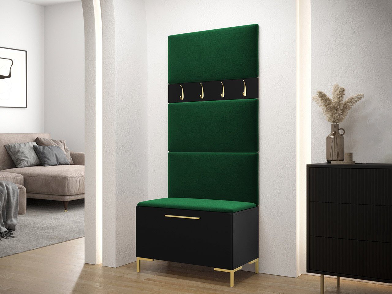 MIRJAN24 Garderoben-Set Zilion III, (Komplett-Set, Schuhschrank, günstig online kaufen