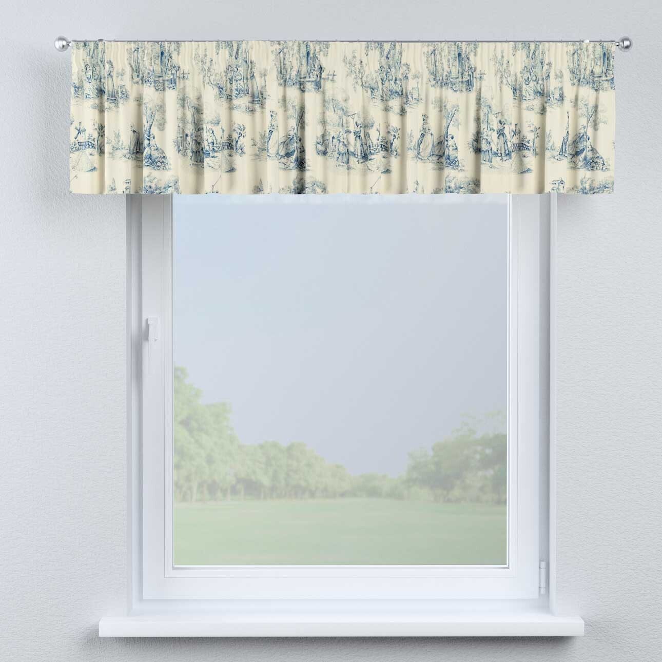 Dekoria Vorhang mit Kräuselband 130 x 40 cm, Avinon