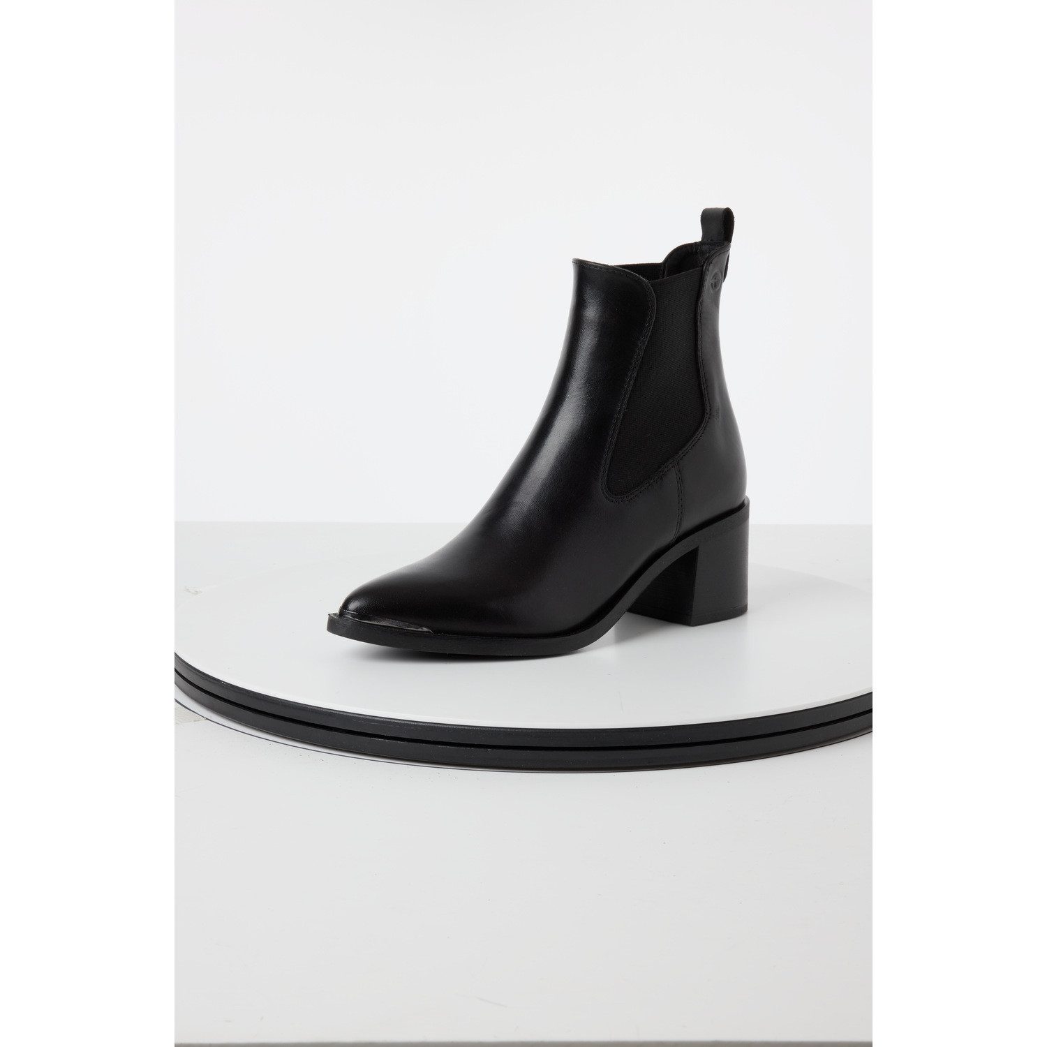 Tamaris Chelseaboots Businessschuh, Stiefelette mit elegantem Blockabsatz