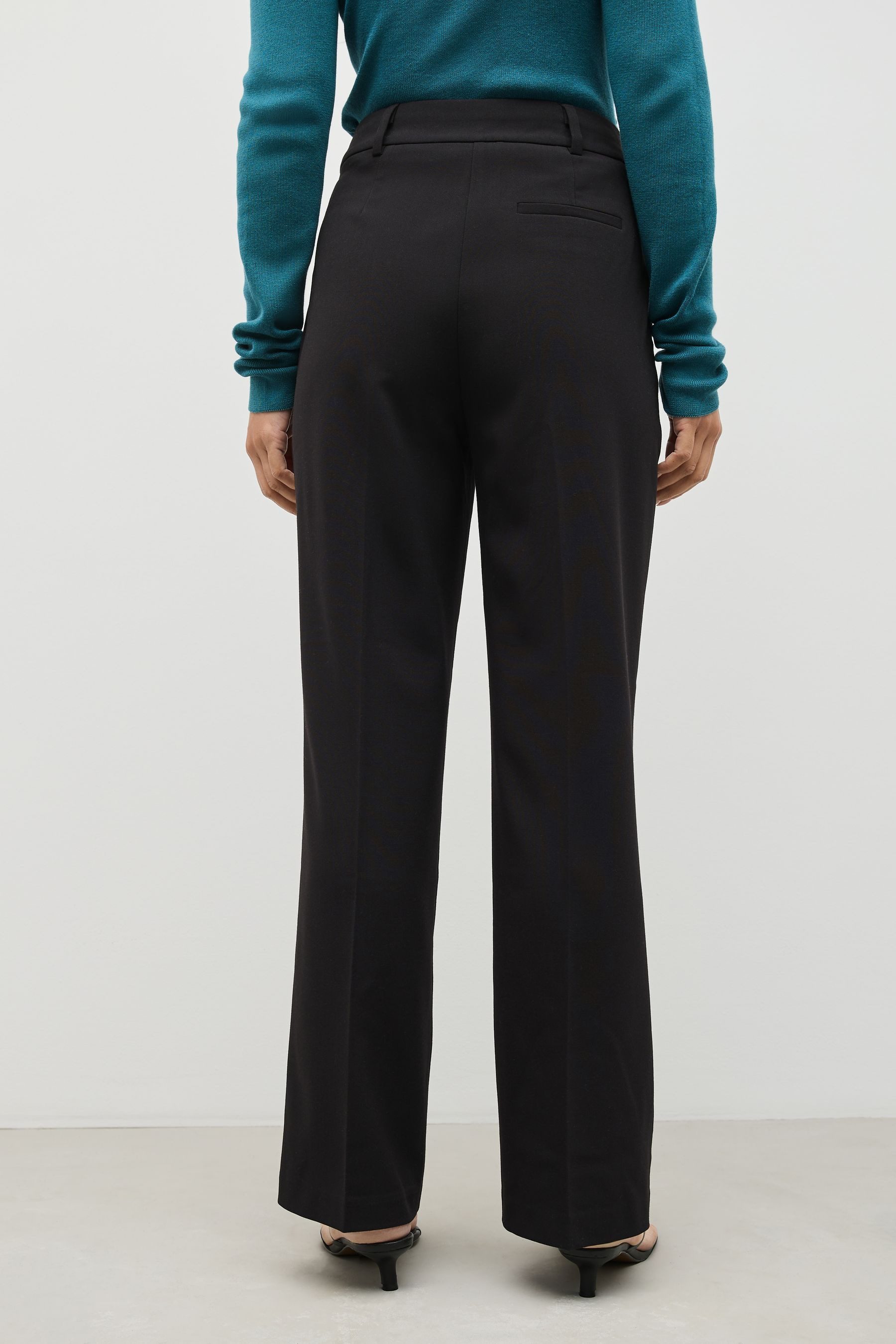 Next Anzughose Tailored Fit Hose mit geradem Bein, Kurzgröße (1-tlg) günstig online kaufen