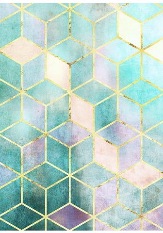 KOMAR Плакат »Mosaik Verde«