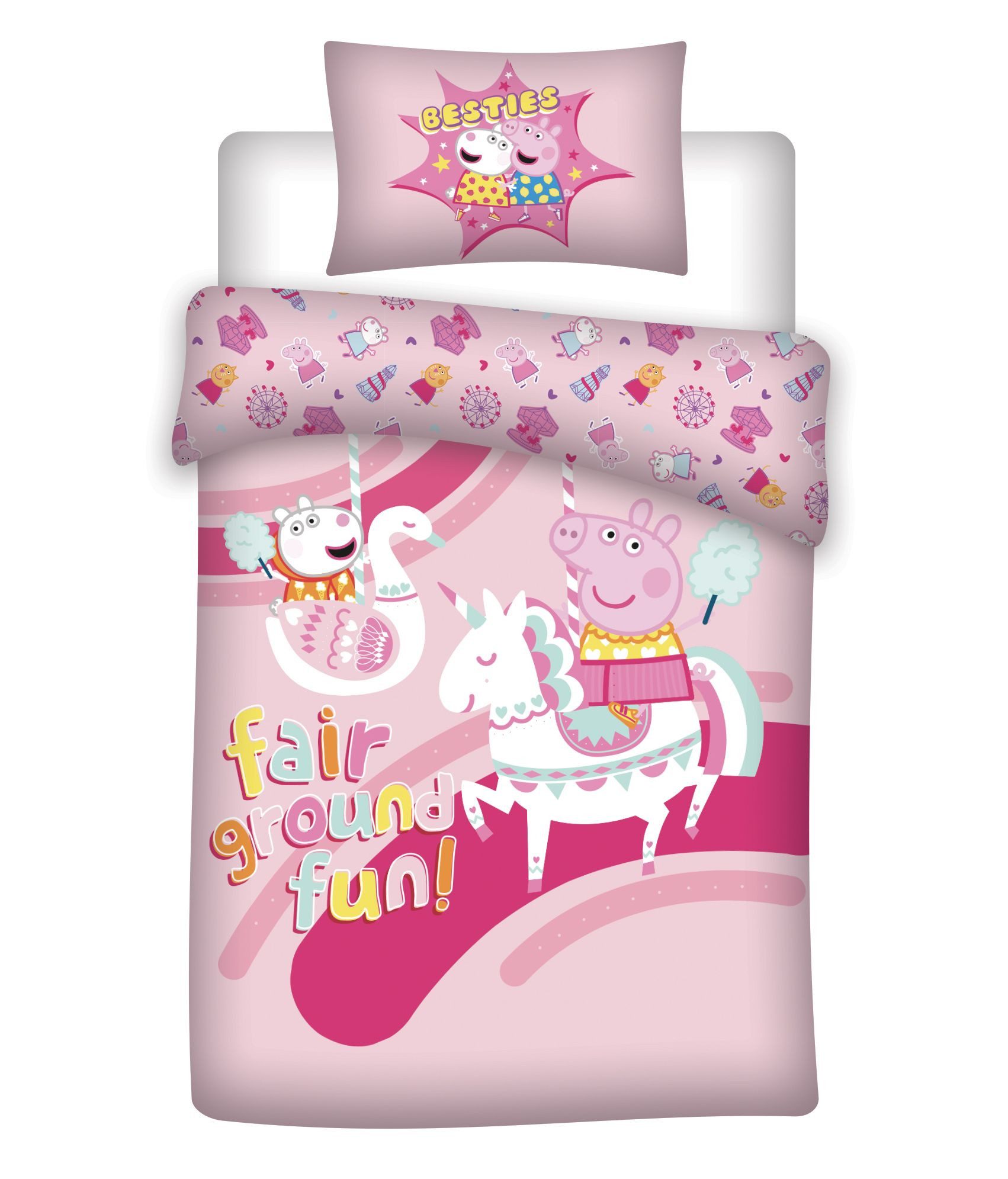 Bettwäsche Kinderbettwäsche – Bettbezug 140x200 cm & Kissenbezug 65x65 cm
