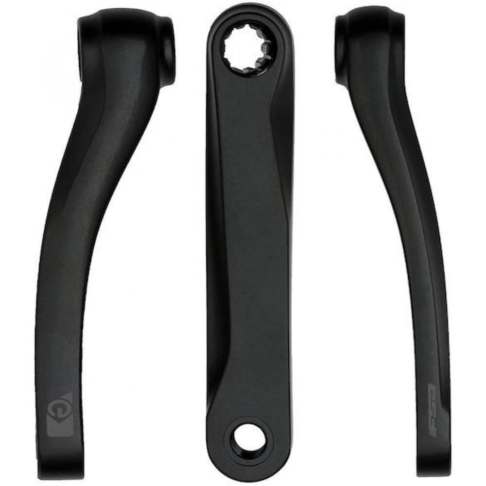 FSA Fahrradkurbel FSA Kurbelarme E-Bike für ISIS CK-758 165 mm Schwarz - robuste Antrieb