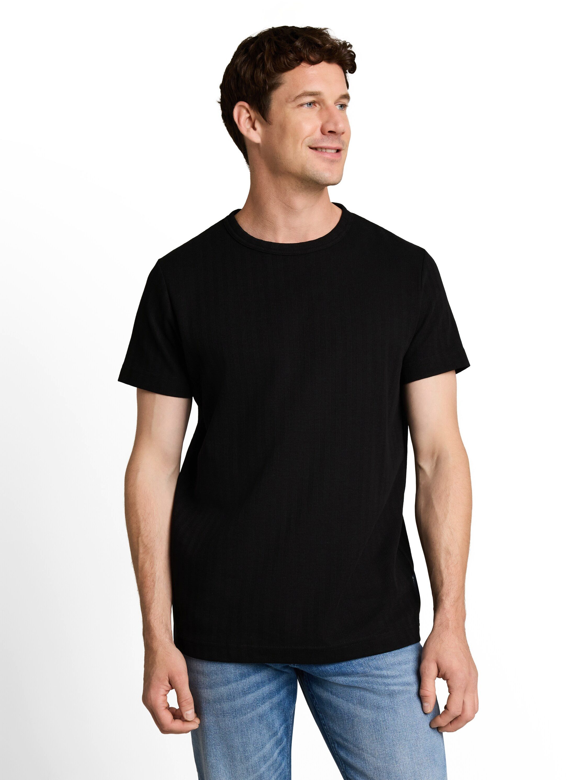 TOM TAILOR Kurzarmshirt Sommershirt mit Streifen