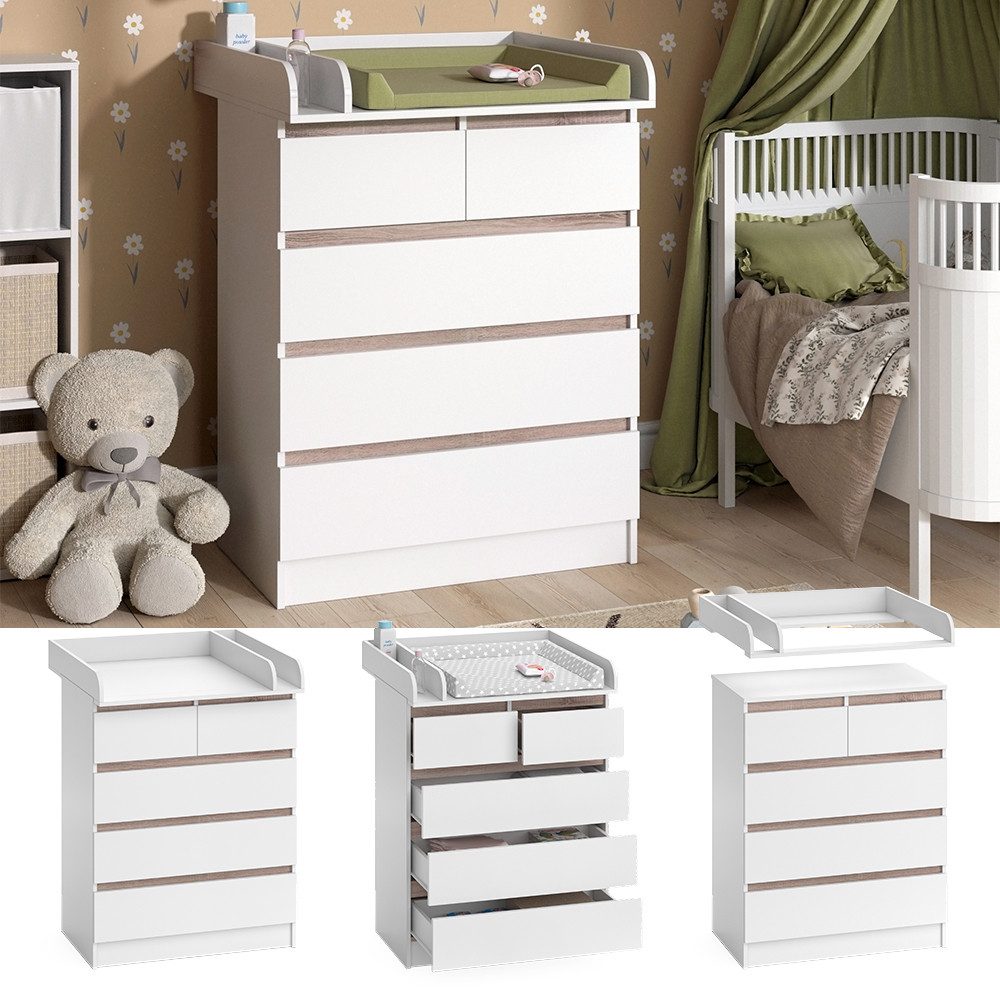 Weiß/Sonoma | Korpus: Weiß