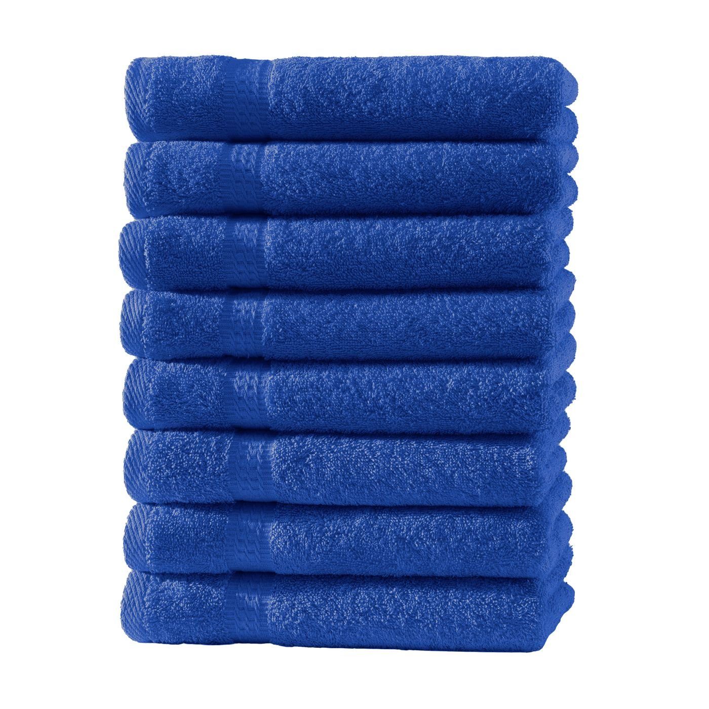 Baumwolle Bordüre Handtücher Baumwolle, mit 100% Frotteeware soma Handtuchset, Handtuch Uni (1-St)