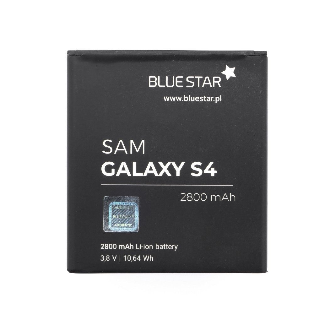 BlueStar Akku Ersatz kompatibel mit Samsung Galaxy S4 I9500 Li-lon Austausch Batterie Accu I9505 EB-B600BE Smartphone-Akku