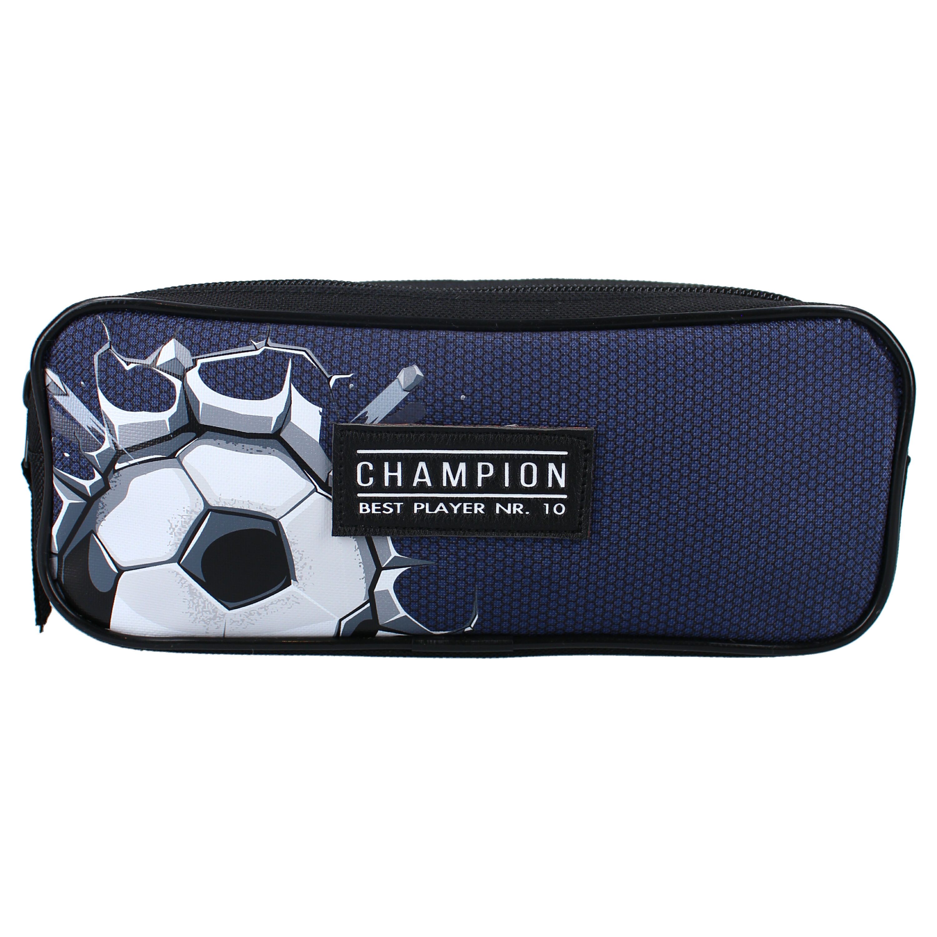Skooter Federmäppchen Match Day Federmäppchen Kinder Schlampermäppchen für Schule 22 cm, (Packung)