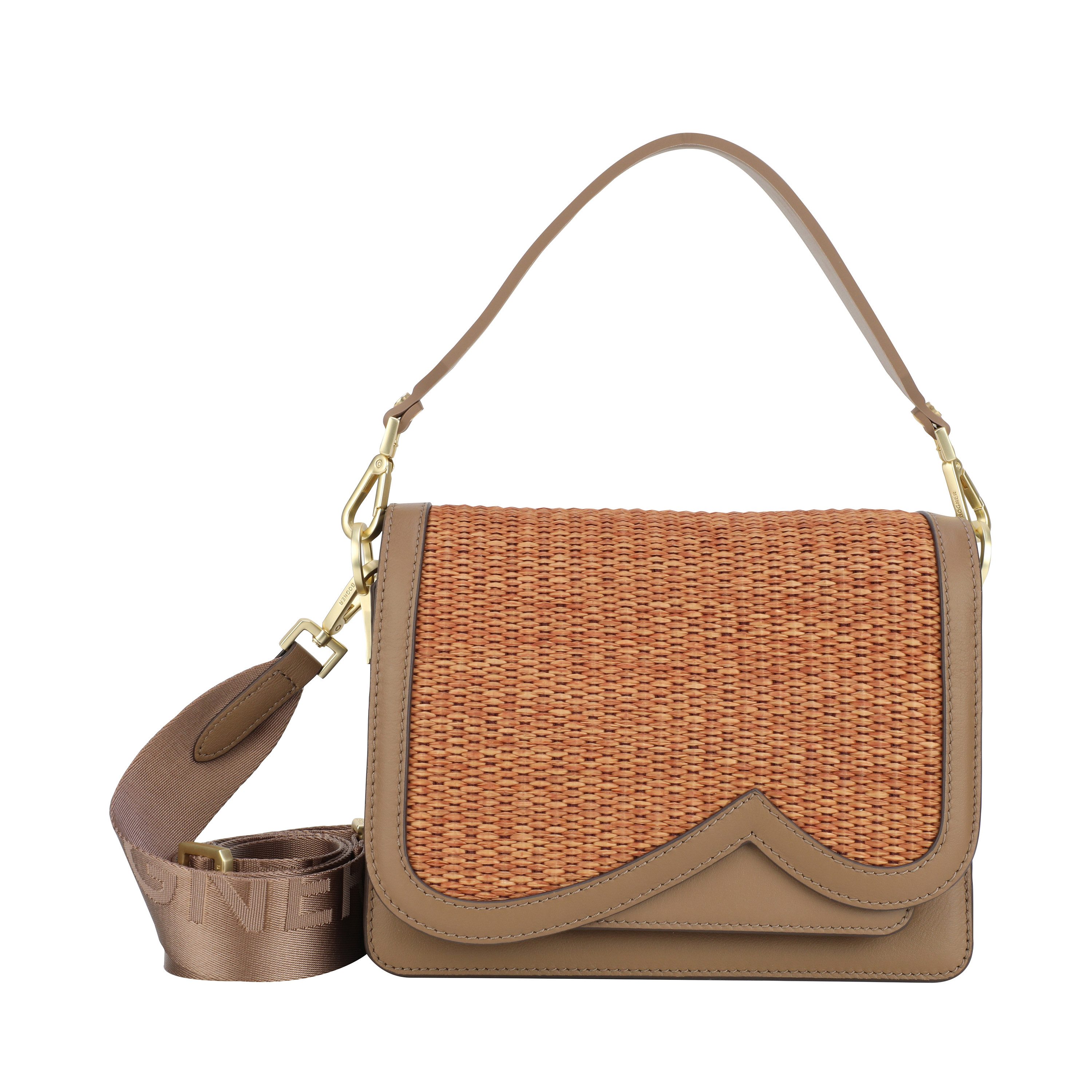 Schultertasche Bogner - Damen Schultertasche Bex Rafia Eartha