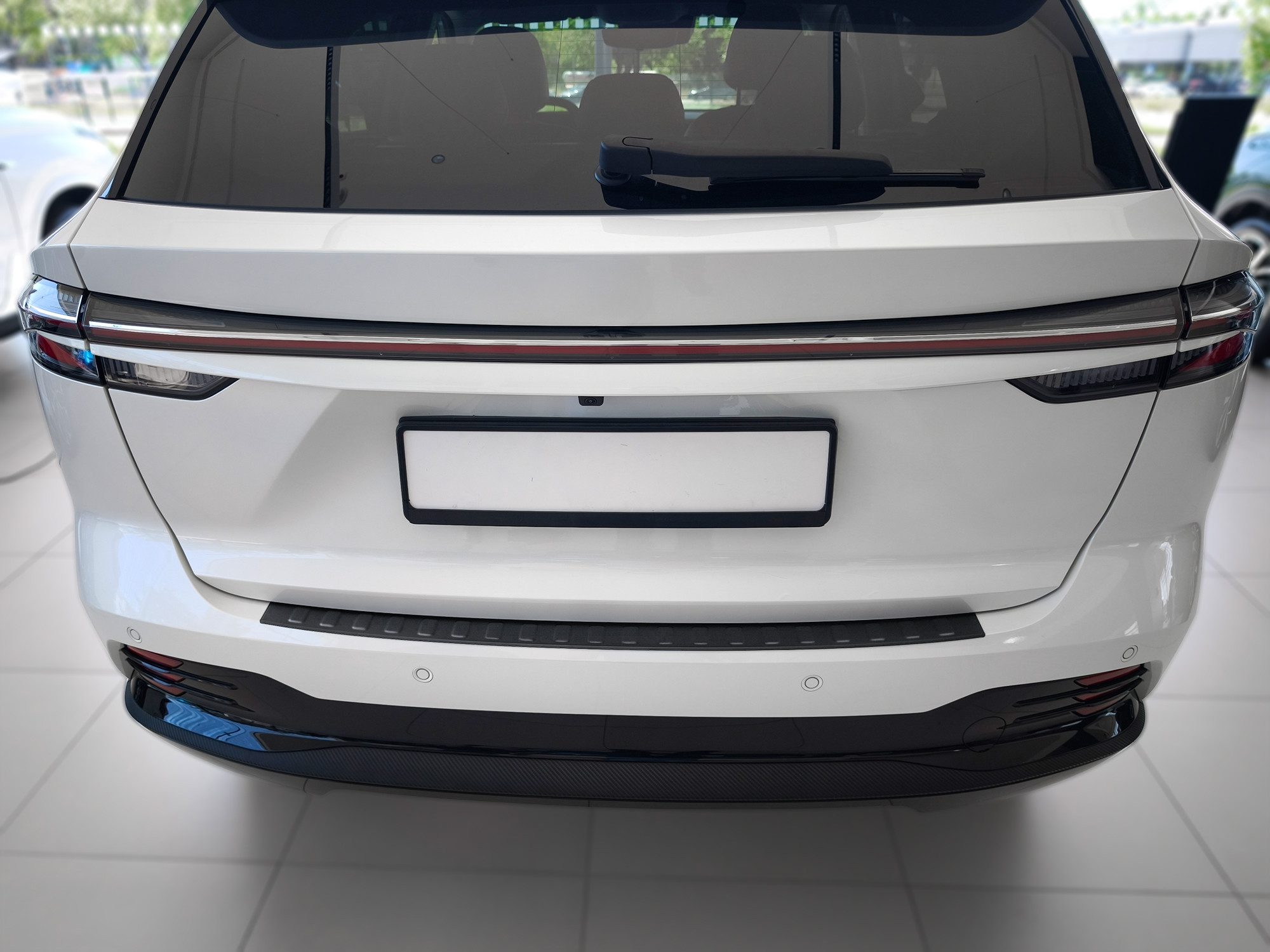 tuning-art Ladekantenschutz L3174 Edelstahl passgenau für MG HS AS3A 2. Generation 10/2024-