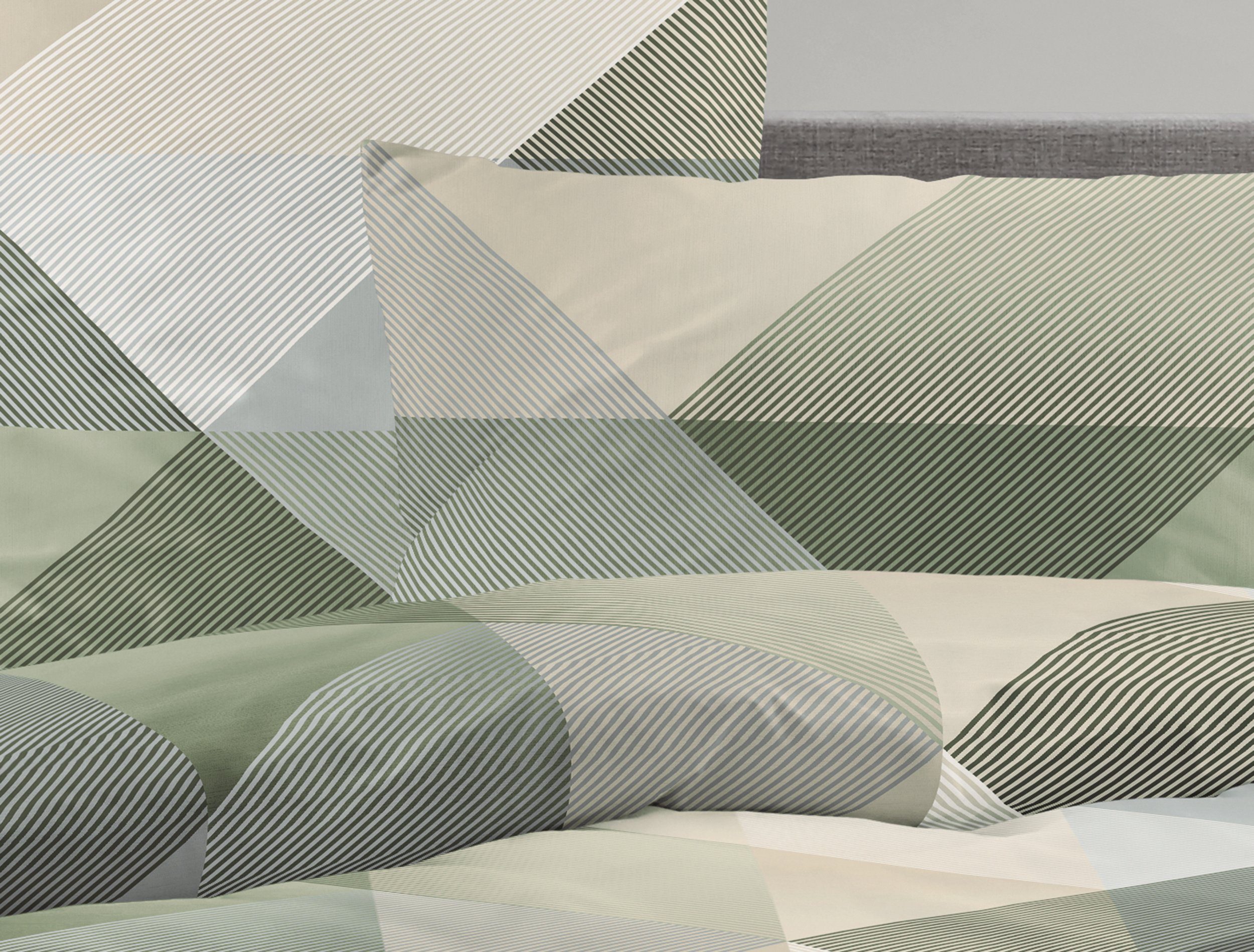 Bettwäsche Irisette Eos Mako-Satin Bettwäsche 155x220 Rauten, Irisette ...