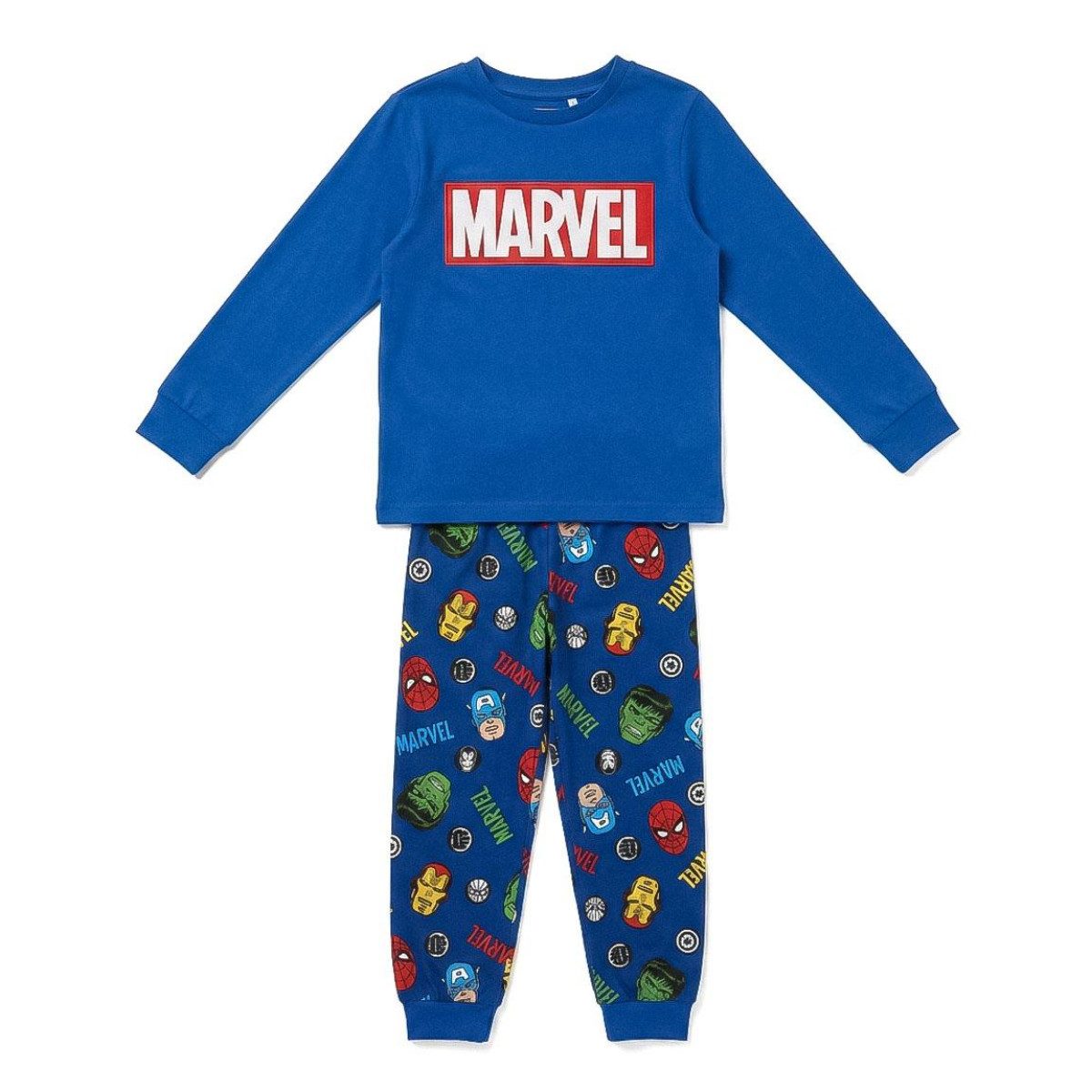 The AVENGERS Pyjama Kinder Zweiteiler lang für Schlafen Freizeit Übernachtungen