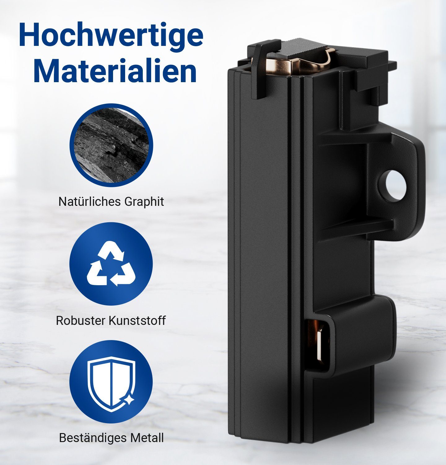 VIOKS Ersatzbürste Motorkohlen Ersatz für AEG 400602015/2