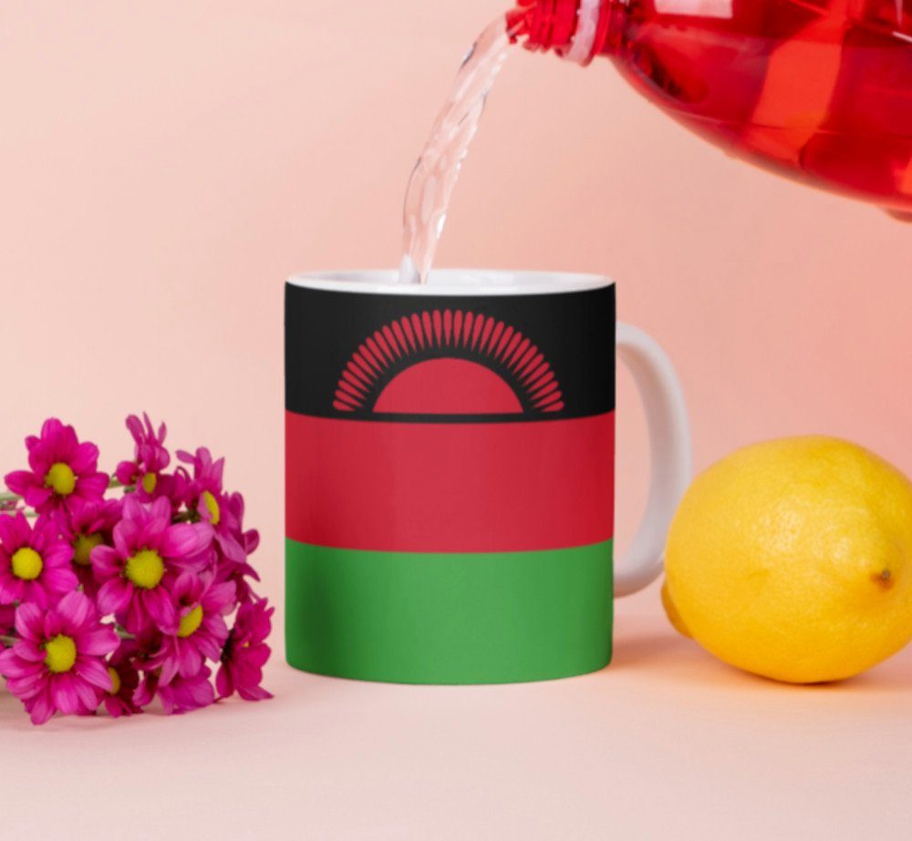 Tinisu Tasse Malawi Tasse Flagge Pot Kaffeetasse National Becher Kaffee Cup Büro