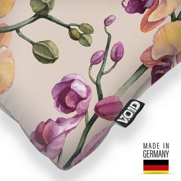 Kissenbezug, VOID (1 Stück), Malerei Blumen Blumenmuster romantisch Malerei Blumen Blumenmuster ro