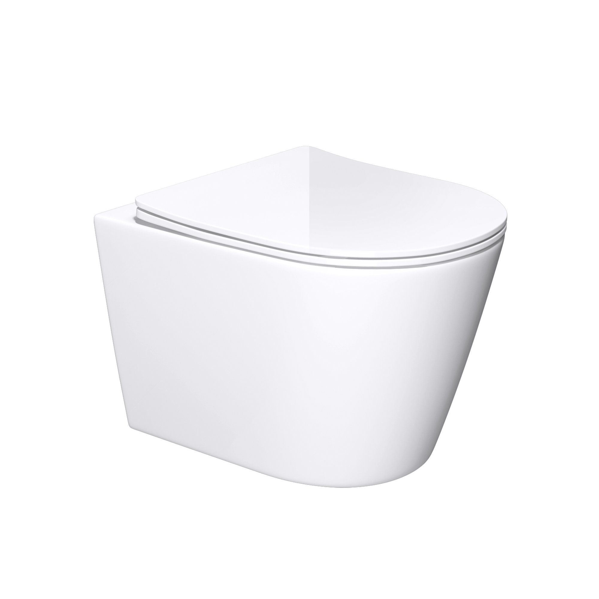 doporro Tiefspül-WC Hänge WC Spülrandlos Wand-WC günstig online kaufen