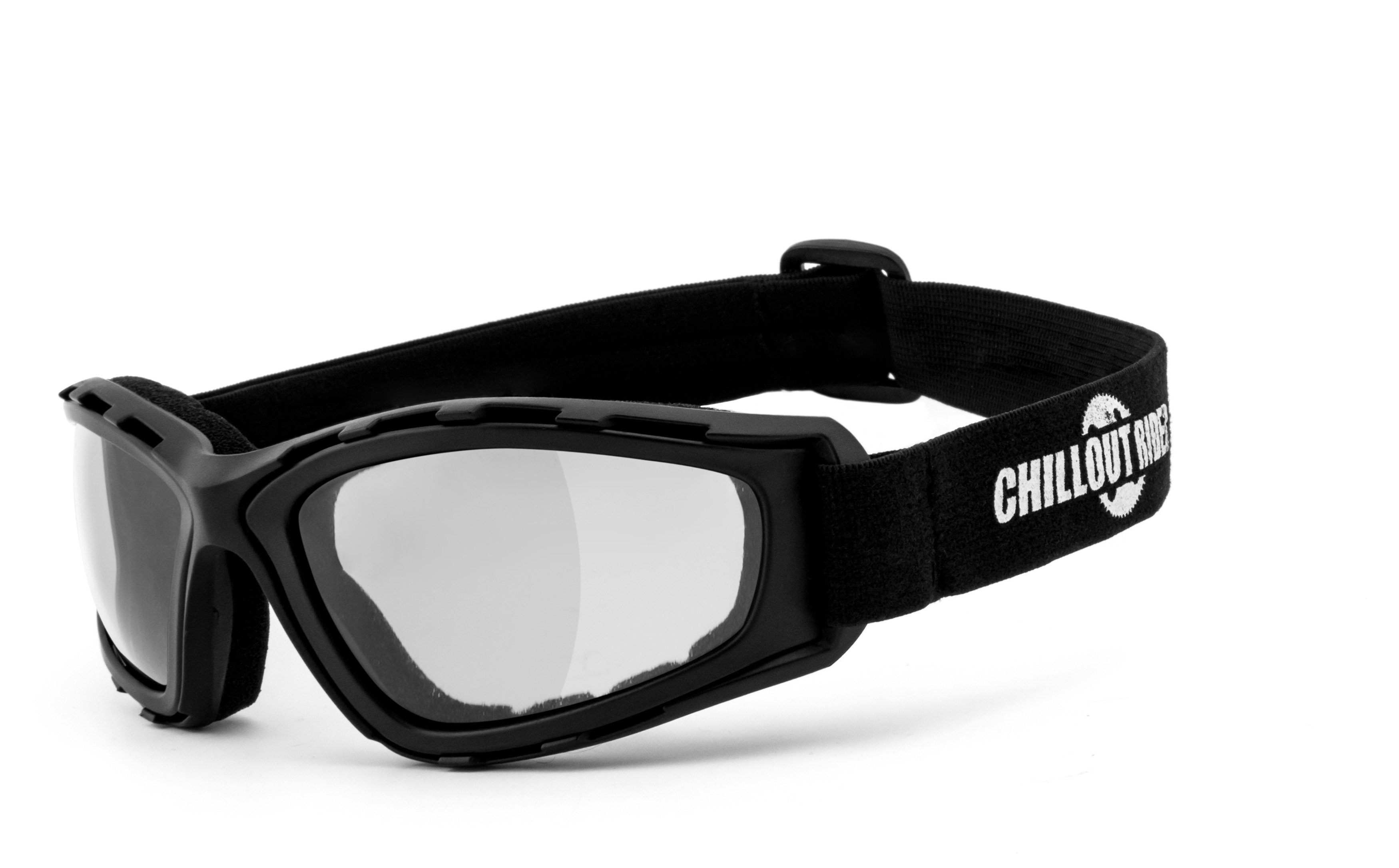 Chillout Rider Motorradbrille CR005, selbsttönend, gepolstert