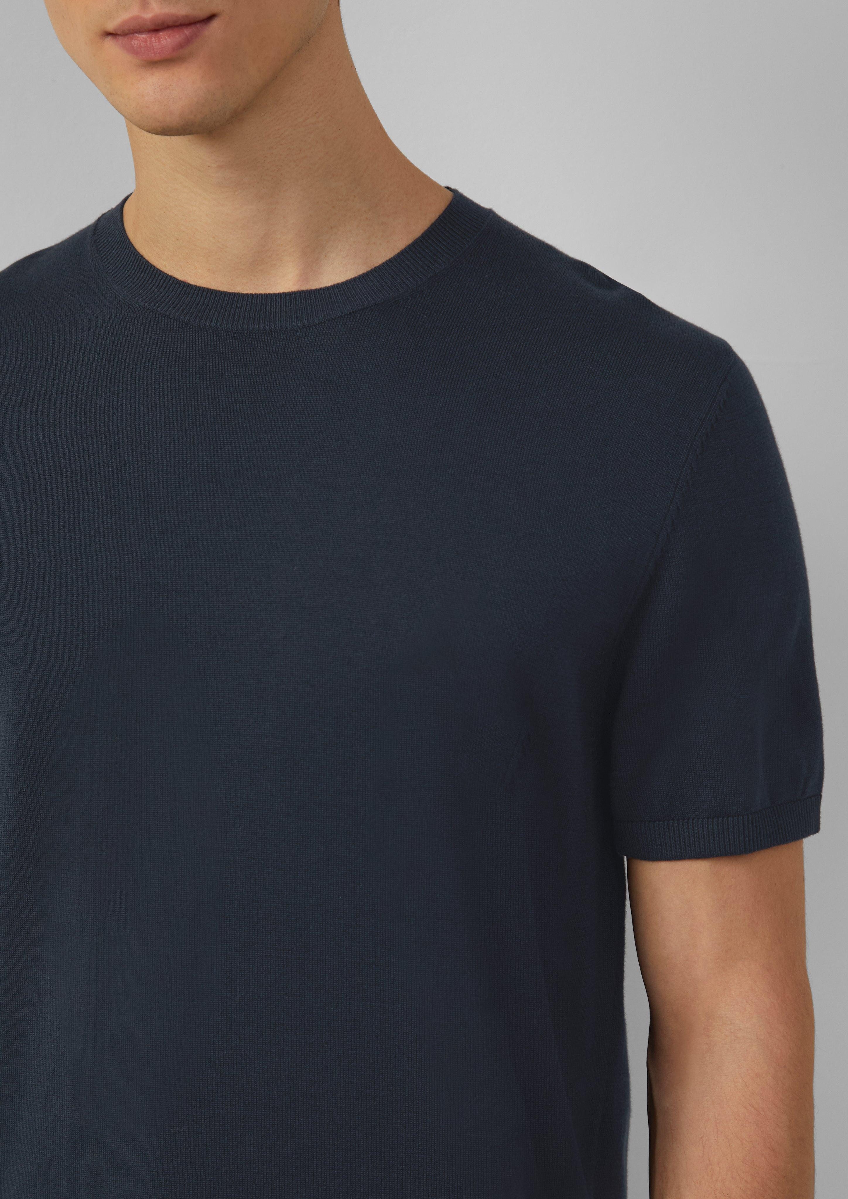 s.Oliver BLACK LABEL Strickpullover Feingestricktes T-Shirt günstig online kaufen