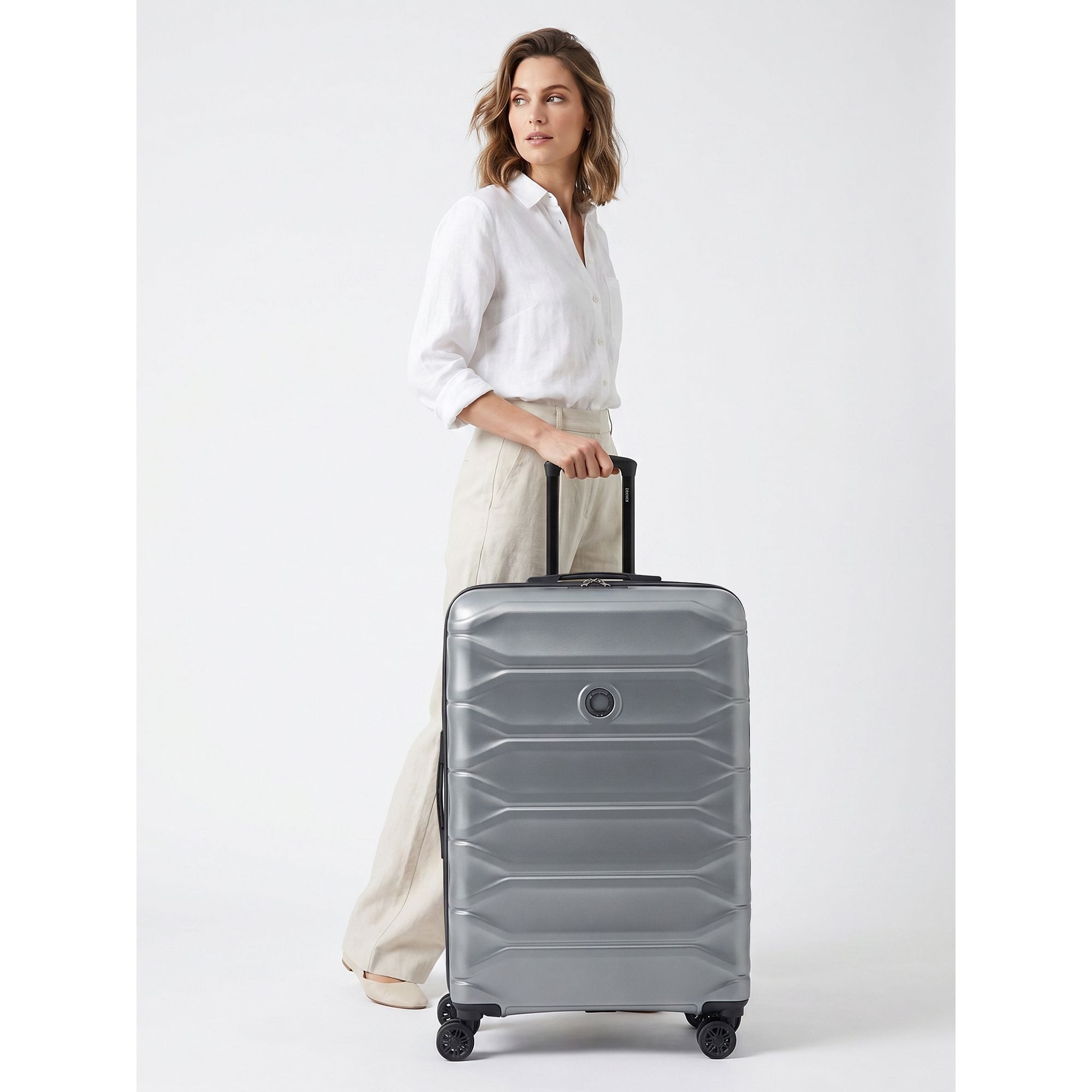 Delsey Paris Hartschalen-Trolley Meteor, 4 Rollen, Polycarbonat