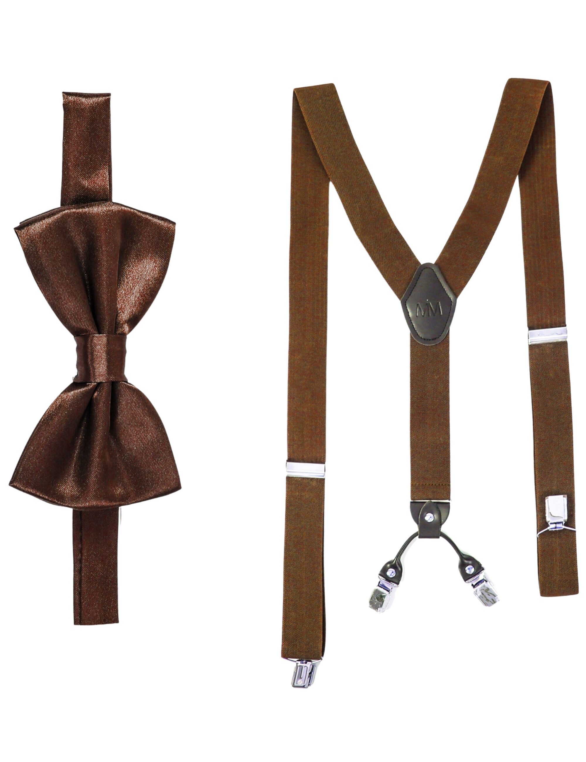 Massi Morino Hosenträger (2-St) mit Fliege günstig online kaufen