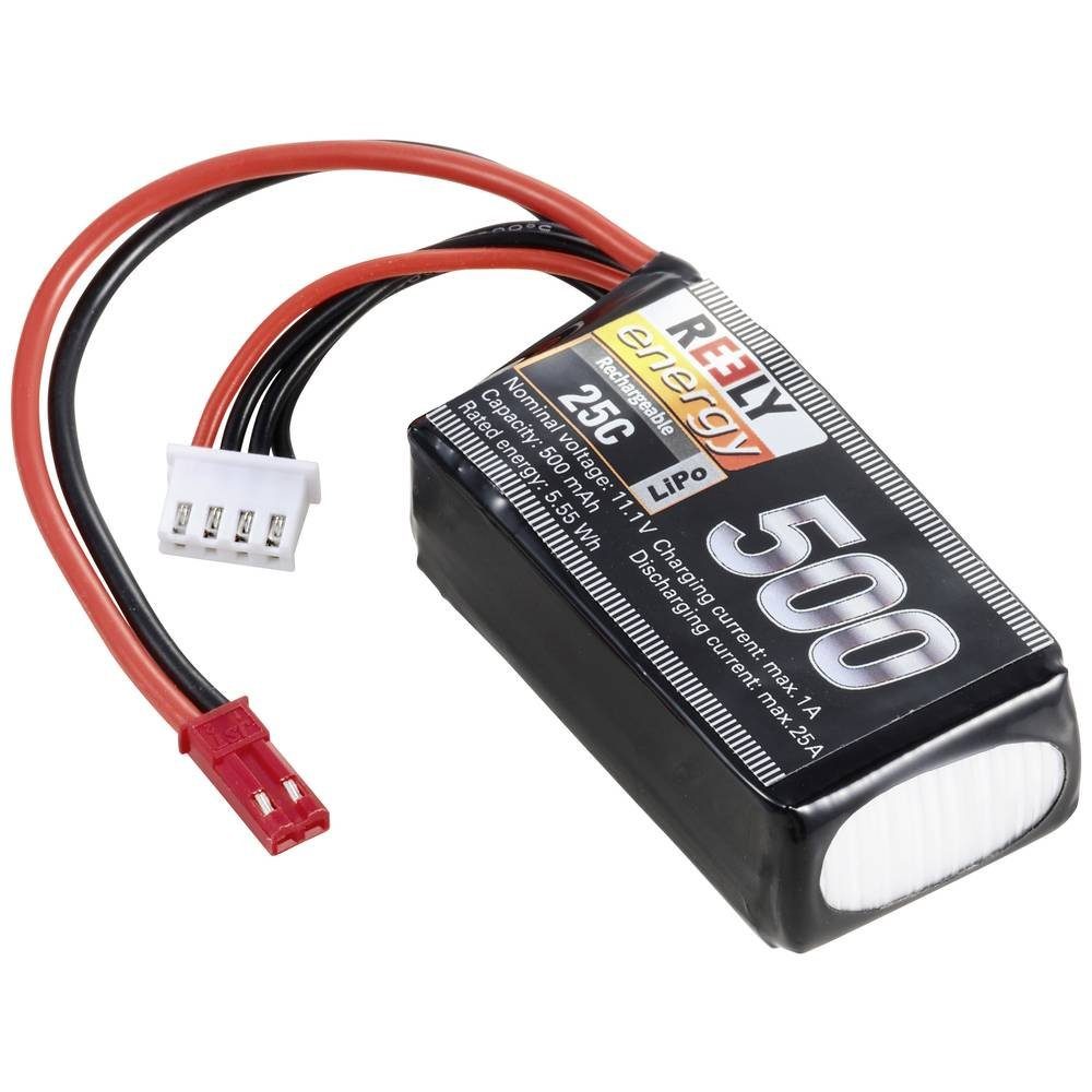 Reely Modellbau-Akkupack (LiPo) 11.1 V 500 mAh Akku