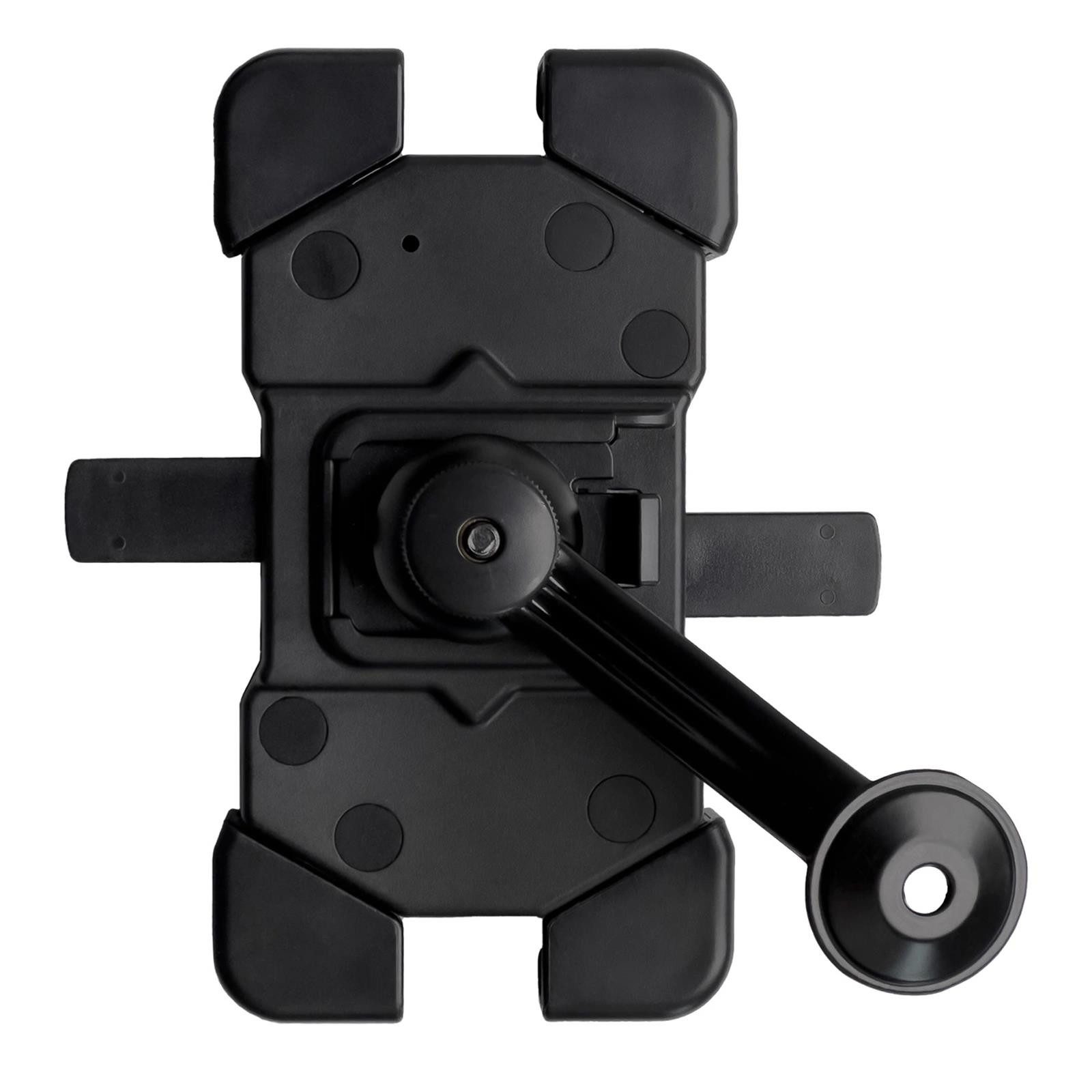ROCKBROS Handy-Halterung Universal Spiegel 4 Haltepunkte, (bis 7 Zoll, Universal Smartphone Handy Halter für Motorrad Bike Roller Scooter)