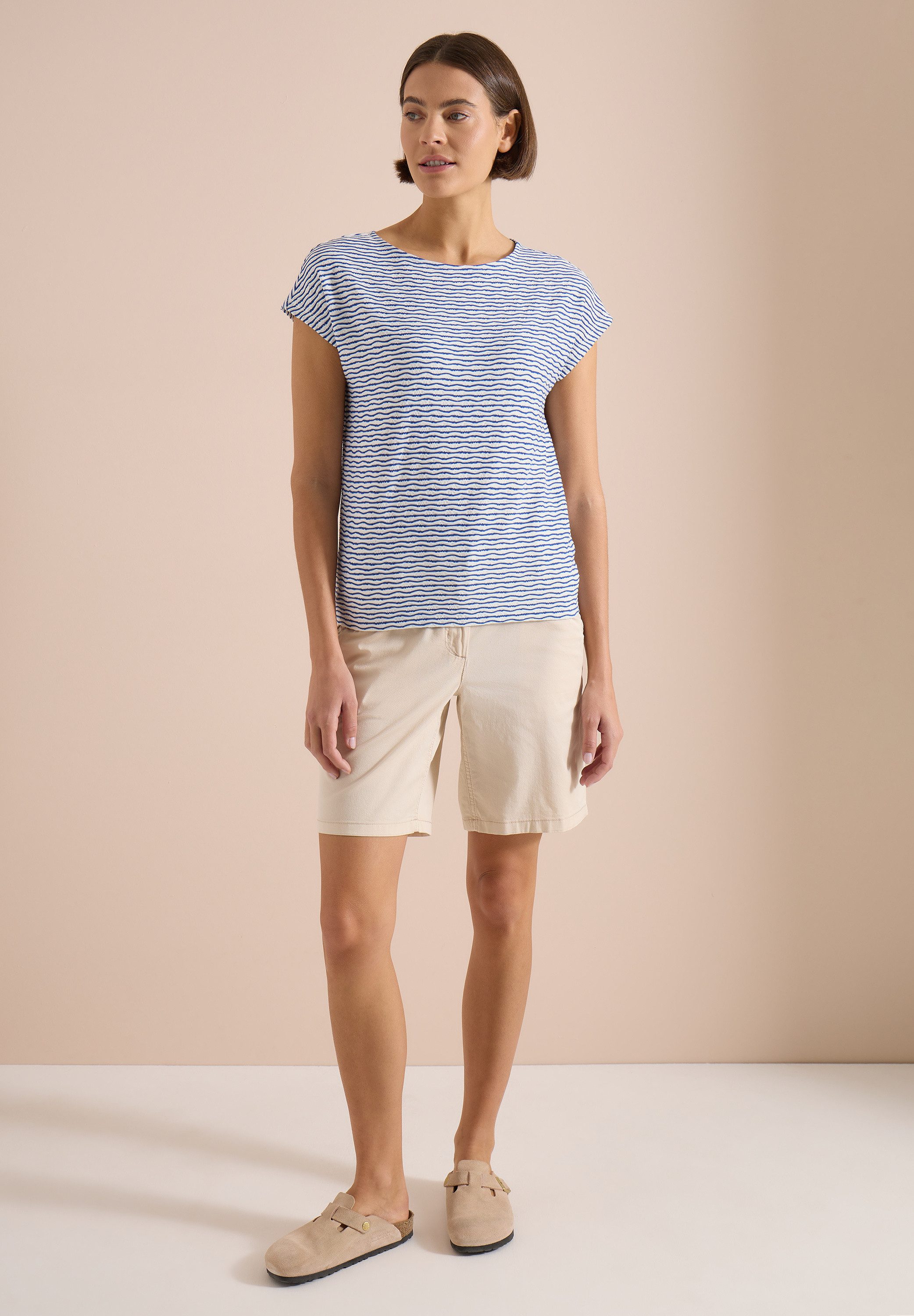 CECIL T-Shirt mit feinen Streifen – Bild 3 von 5
