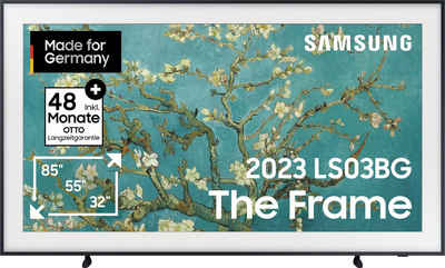 Samsung GQ75LS03BGU LED-Fernseher (189 cm/75 Zoll, Google TV, Smart-TV, Mattes Display,Austauschbare Rahmen,Art Mode)