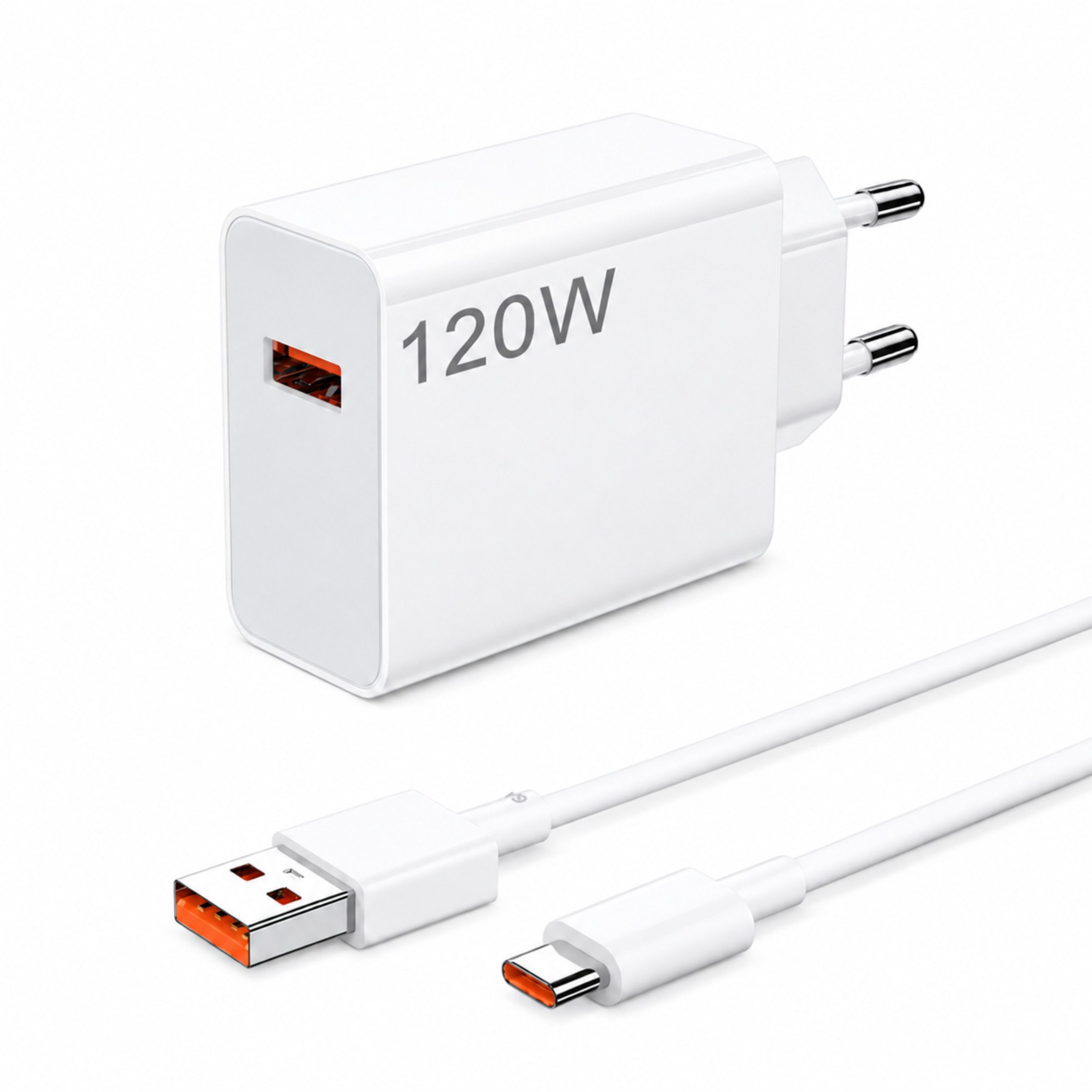 PlugUp 120W Hyper Charger Xiaomi USB-C Ladegerät 67W/90W/120W Smartphone-Ladegerät (6000 mA, Set, Inkl. 1m 6A USB-A auf USB-C Ladekabel, HyperCharger für Xiaomi Smartphones – Schnellladen mit 67W, 90W & 120W)