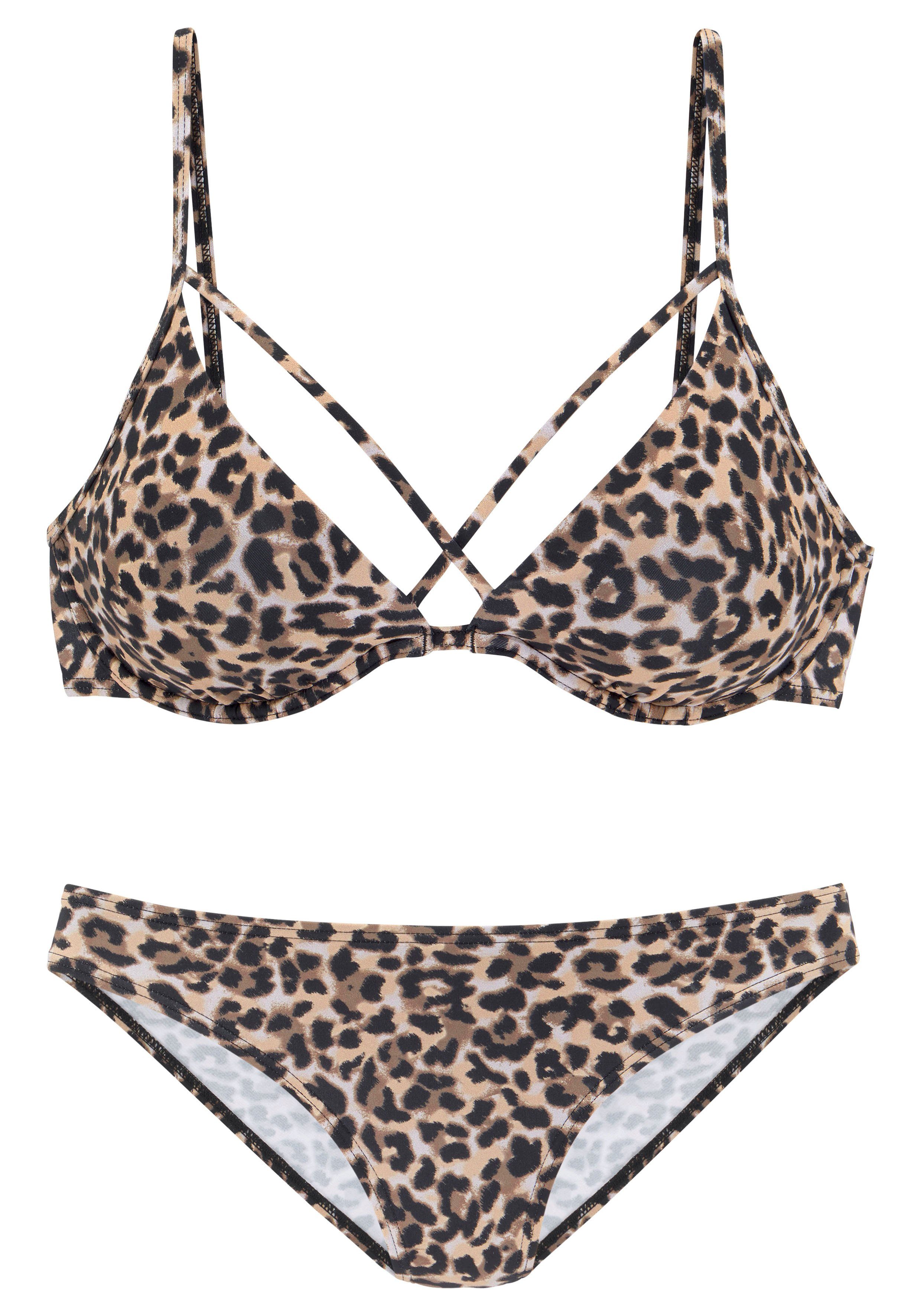 Bruno Banani Bügel-Bikini mit modischen Bändern am Top. € 59,99